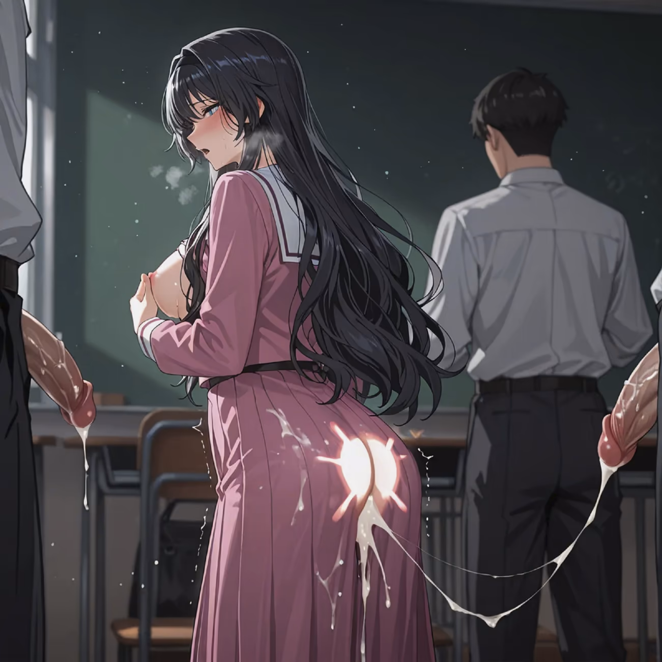Kaoruko Waguri - The Fragrant Flower Blooms with Dignity (Kaoru Hana wa Rin to Saku) - Hentai Gallery 150 - 518 Images — image 494 of 518