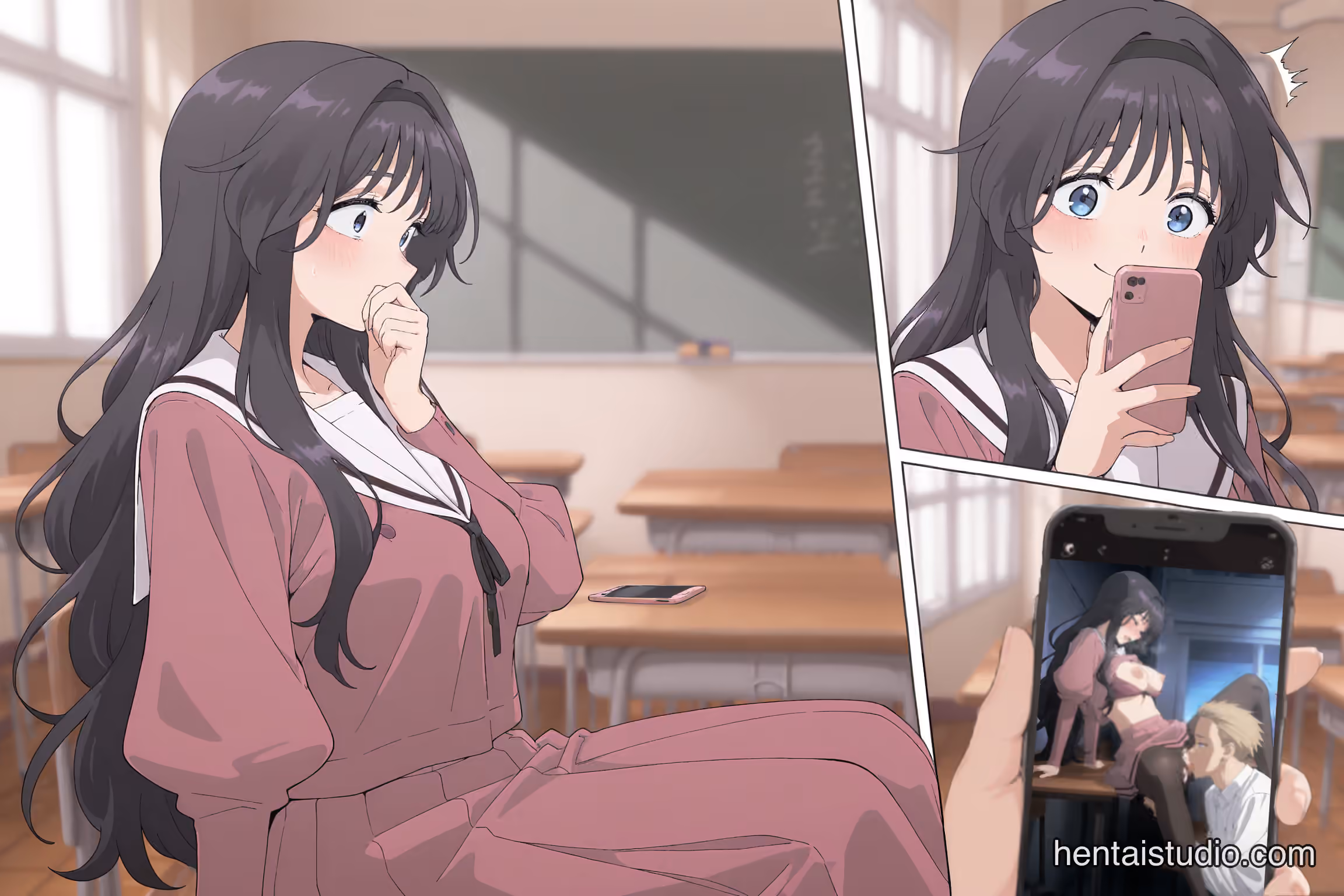 Kaoruko Waguri - The Fragrant Flower Blooms with Dignity (Kaoru Hana wa Rin to Saku) - Hentai Gallery 43 - 242 Images — image 12 of 242