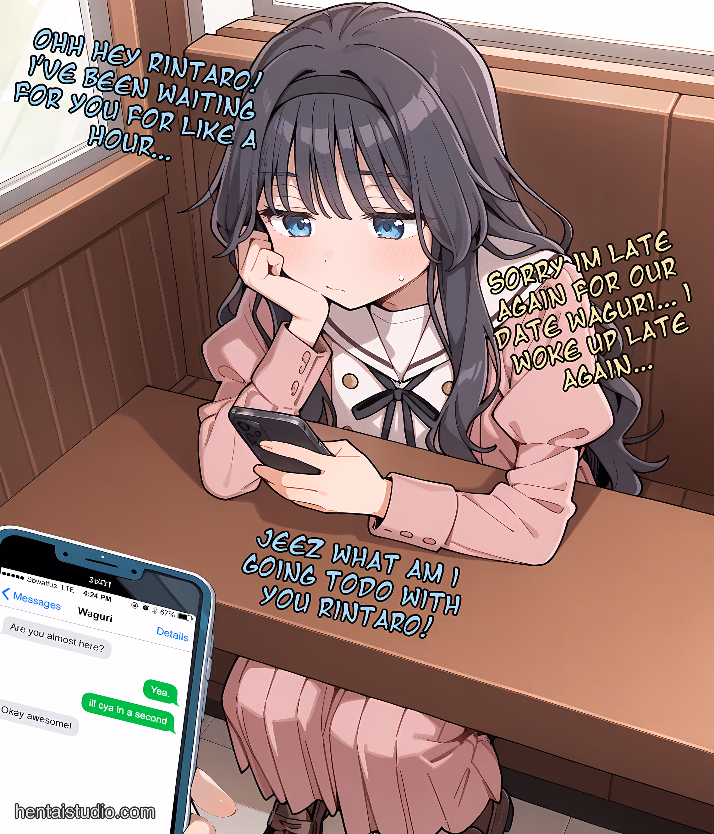 Kaoruko Waguri - The Fragrant Flower Blooms with Dignity (Kaoru Hana wa Rin to Saku) - Hentai Gallery 47 - 43 Images — image 1 of 43