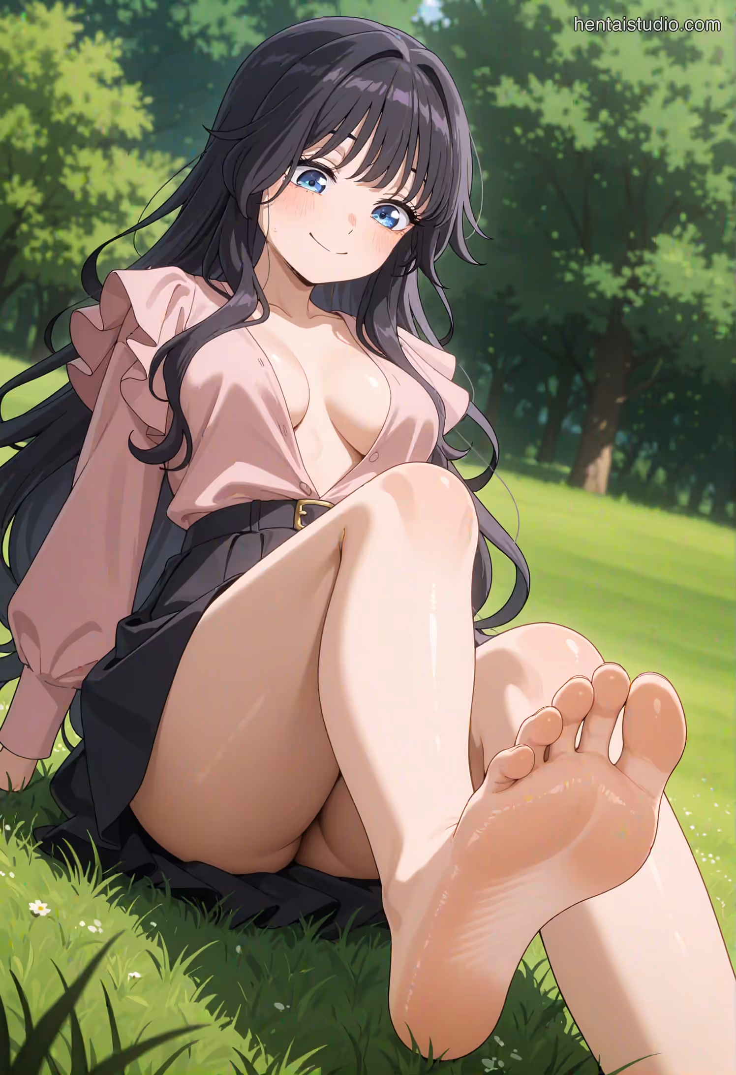Kaoruko Waguri - The Fragrant Flower Blooms with Dignity (Kaoru Hana wa Rin to Saku) - Hentai Gallery 79 - 46 Images — image 4 of 46