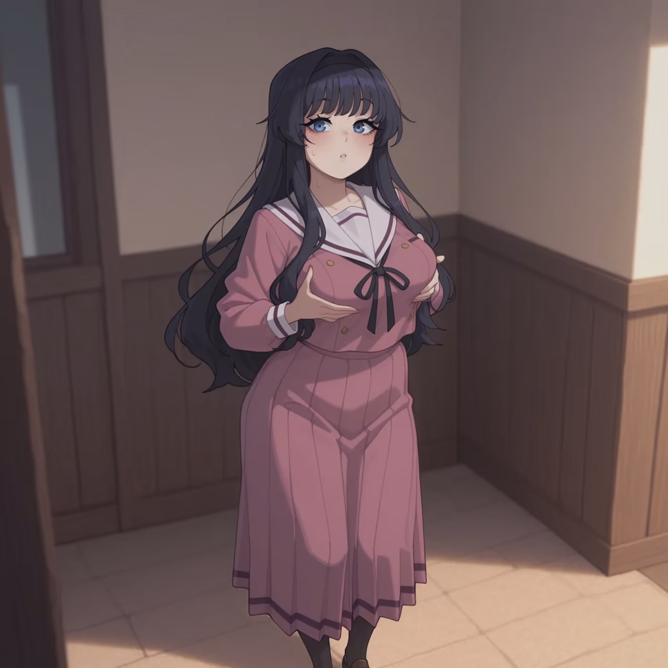 Kaoruko Waguri from The Fragrant Flower Blooms With Dignity (Kaoru Hana Wa Rin To Saku) — image 161 of 176