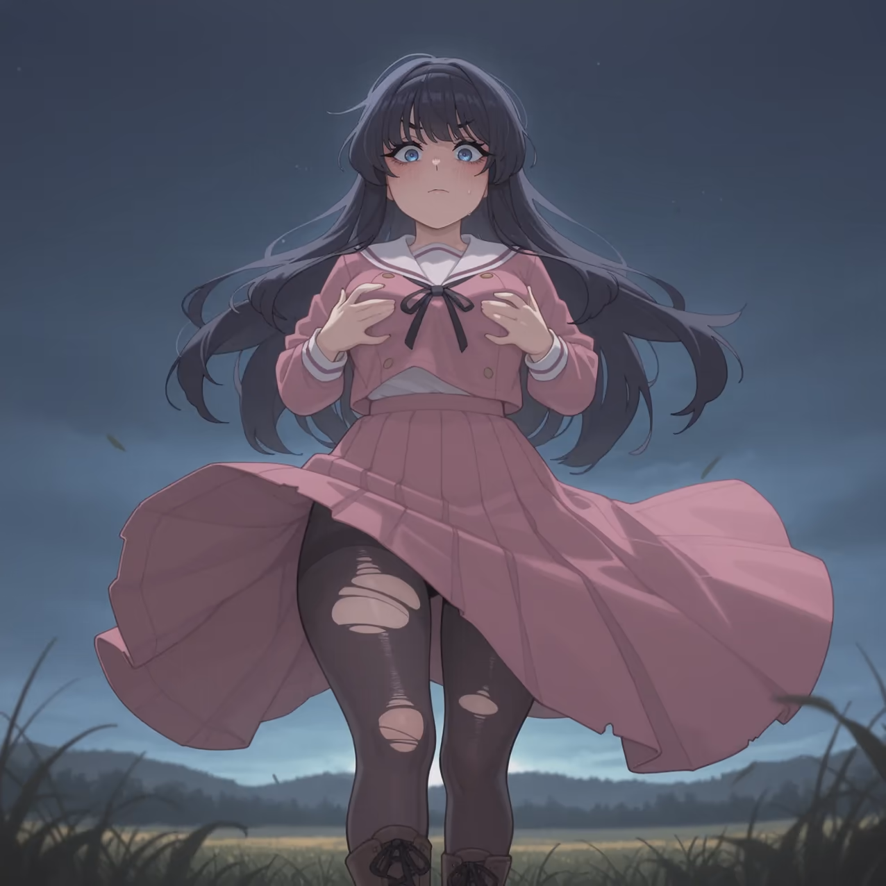 Kaoruko Waguri from The Fragrant Flower Blooms With Dignity (Kaoru Hana Wa Rin To Saku) — image 4 of 176