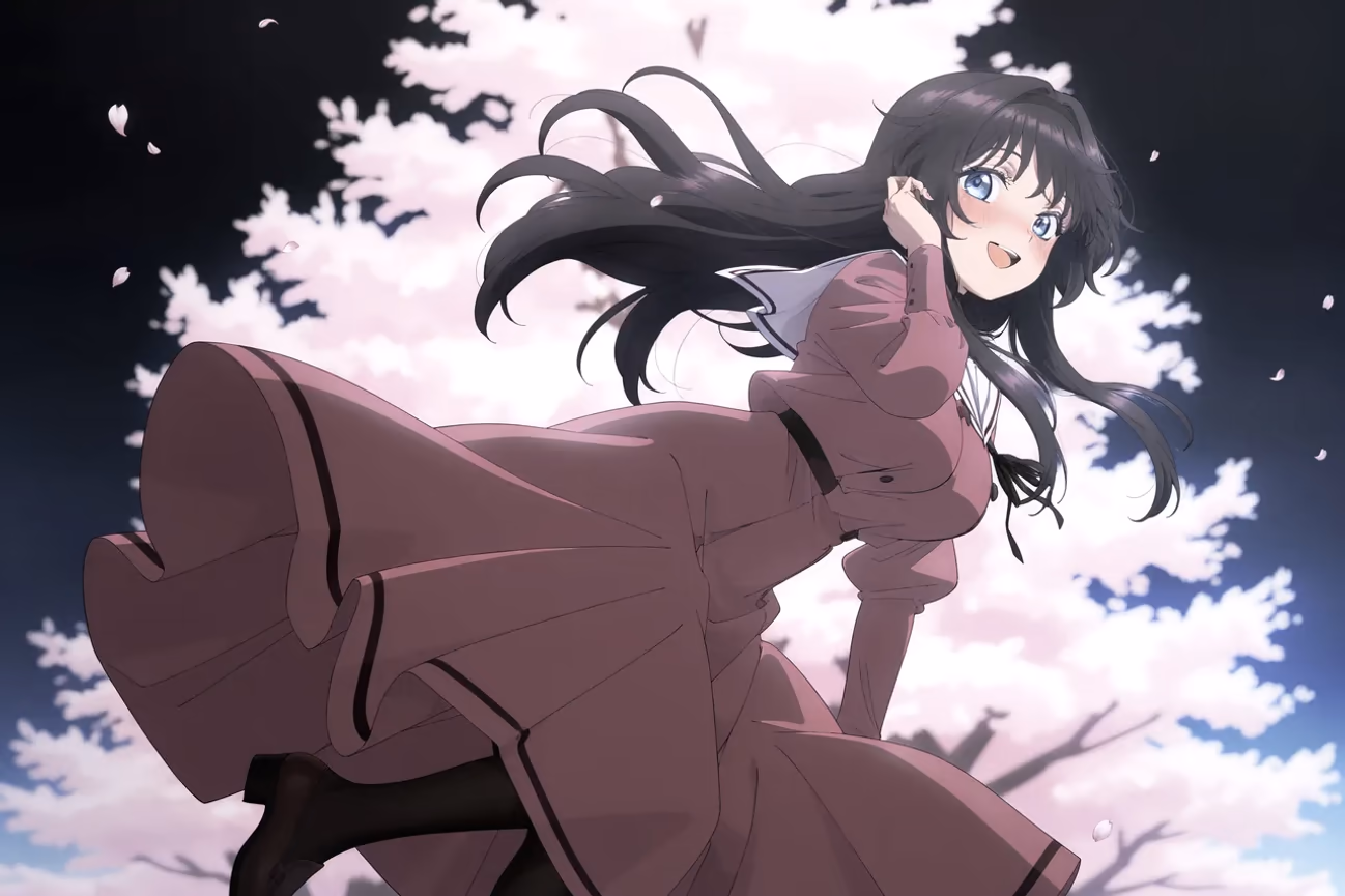 Kaoruko Waguri from The Fragrant Flower Blooms With Dignity (Kaoru Hana Wa Rin To Saku) — image 17 of 366