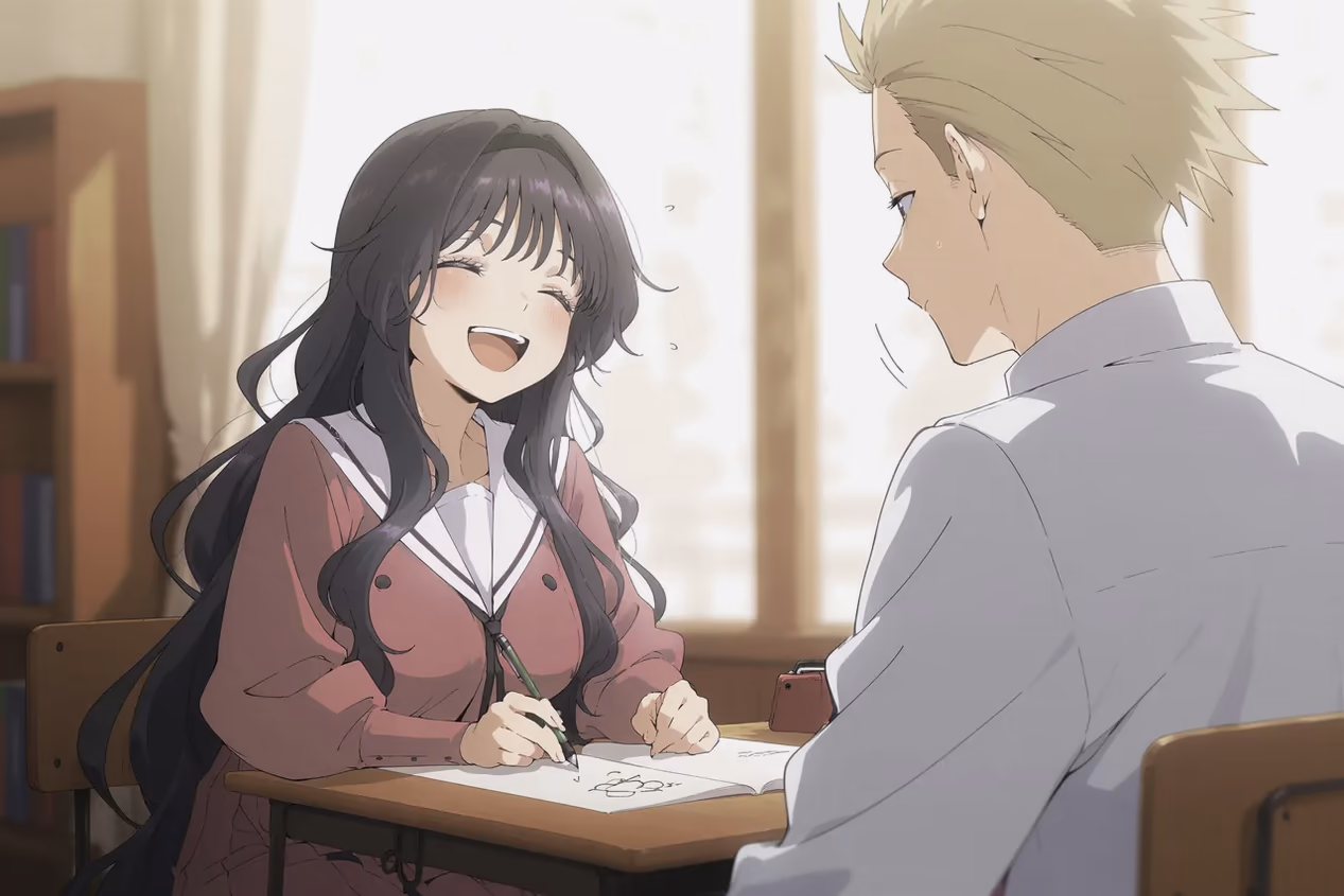 Kaoruko Waguri from The Fragrant Flower Blooms With Dignity (Kaoru Hana Wa Rin To Saku) — image 208 of 532