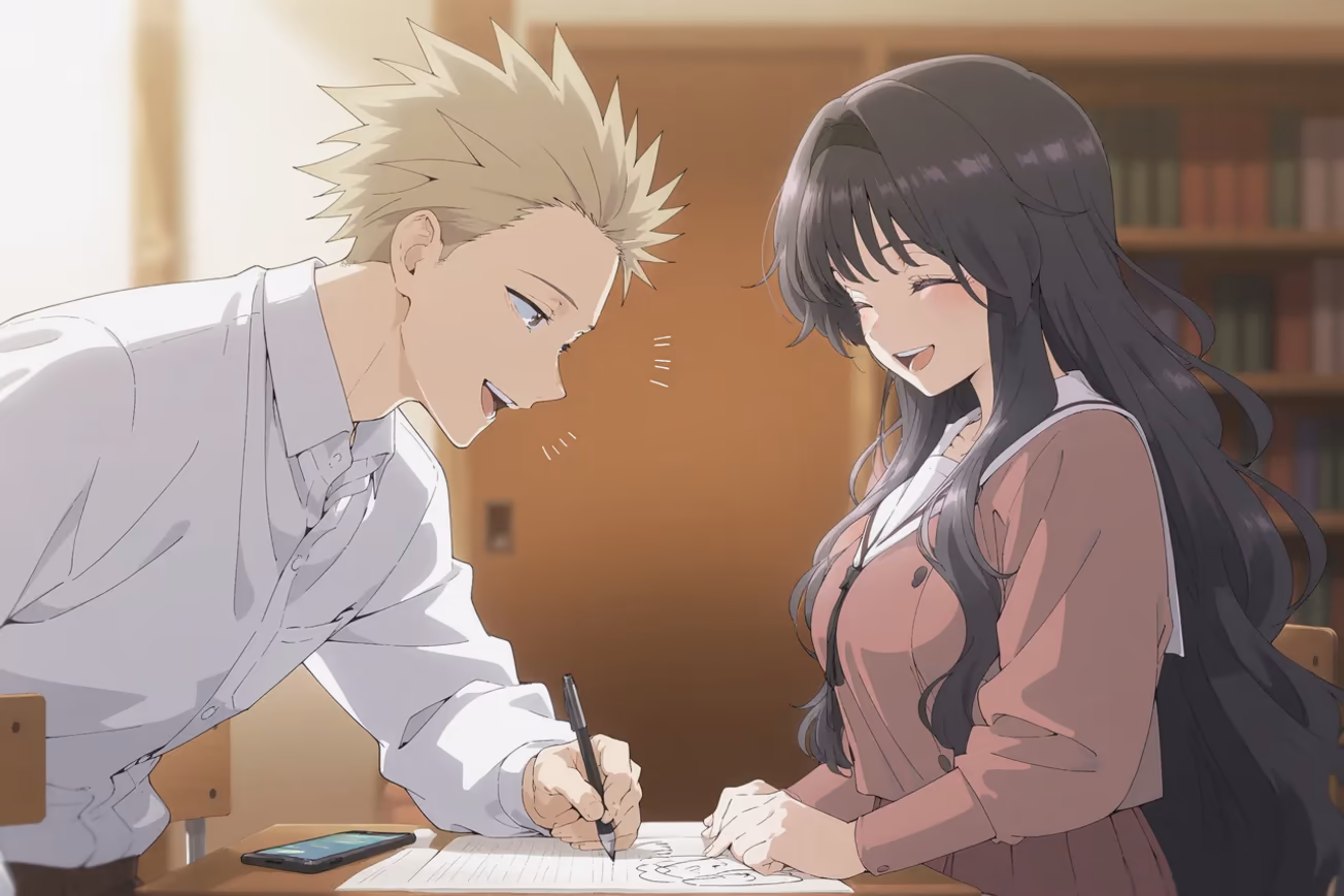 Kaoruko Waguri from The Fragrant Flower Blooms With Dignity (Kaoru Hana Wa Rin To Saku) — image 209 of 532