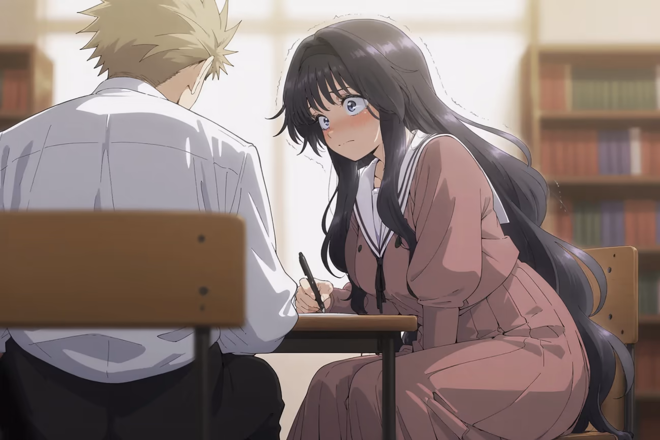 Kaoruko Waguri from The Fragrant Flower Blooms With Dignity (Kaoru Hana Wa Rin To Saku) — image 233 of 532