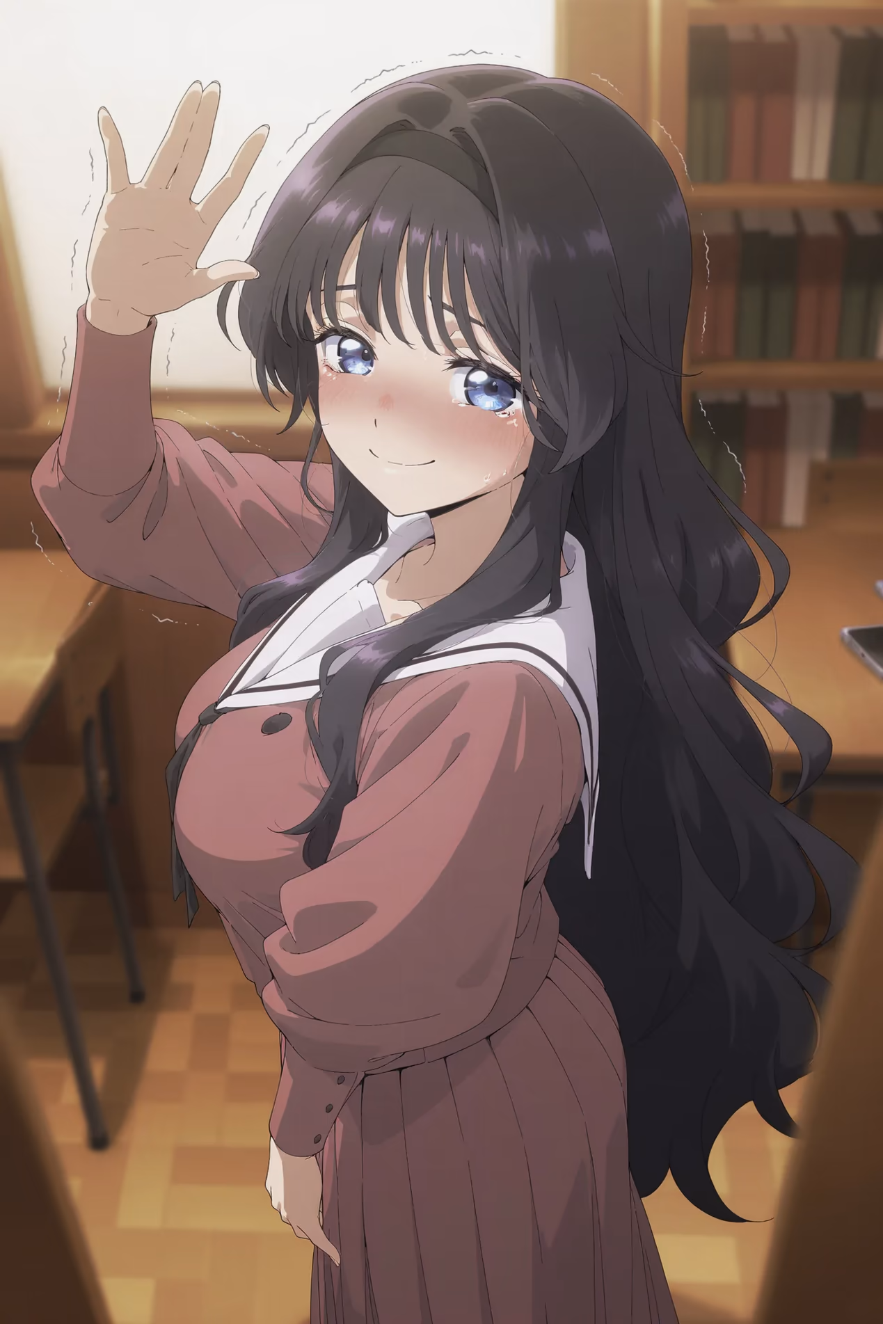 Kaoruko Waguri from The Fragrant Flower Blooms With Dignity (Kaoru Hana Wa Rin To Saku) — image 235 of 532