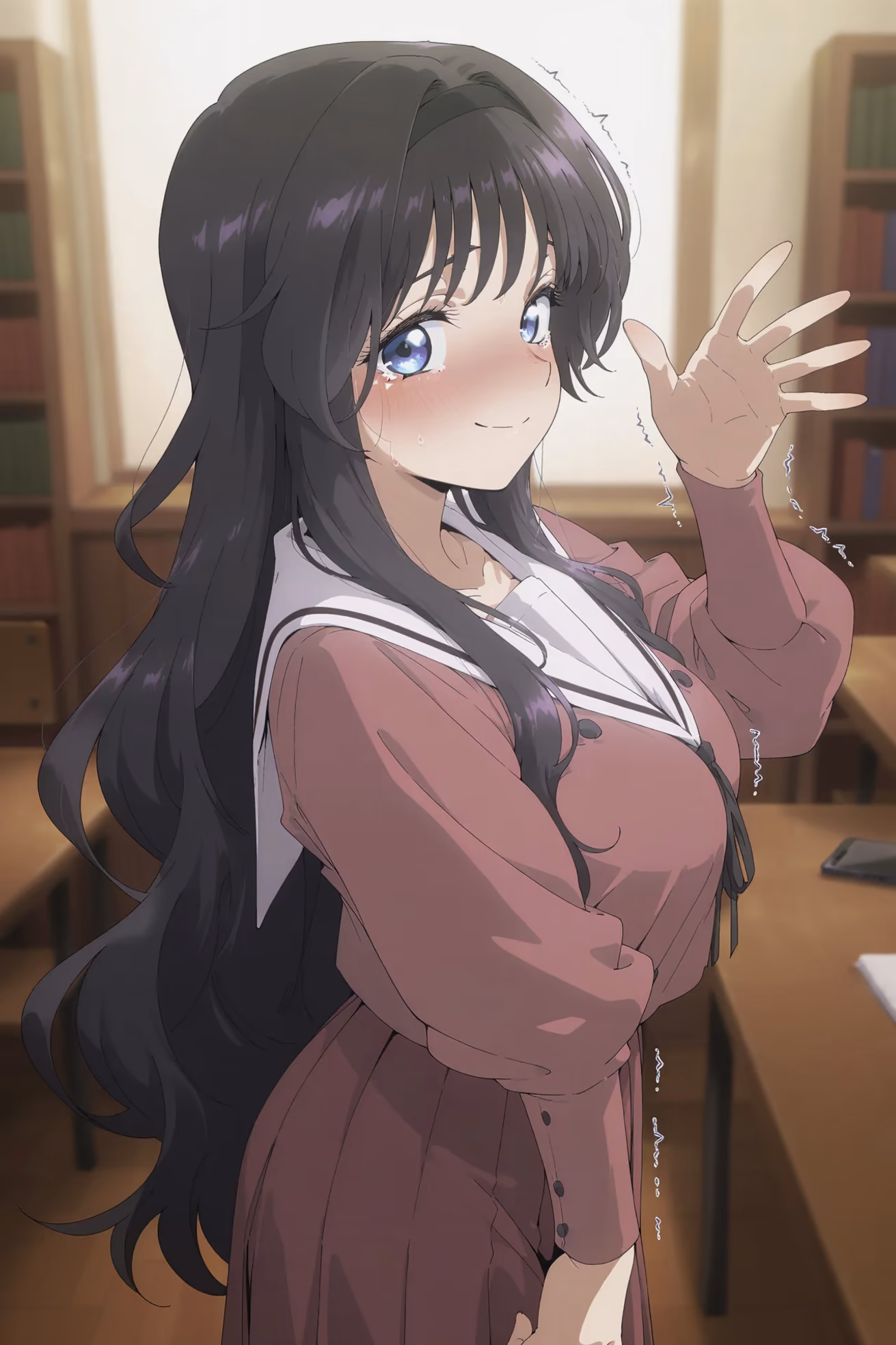 Kaoruko Waguri from The Fragrant Flower Blooms With Dignity (Kaoru Hana Wa Rin To Saku) — image 236 of 532