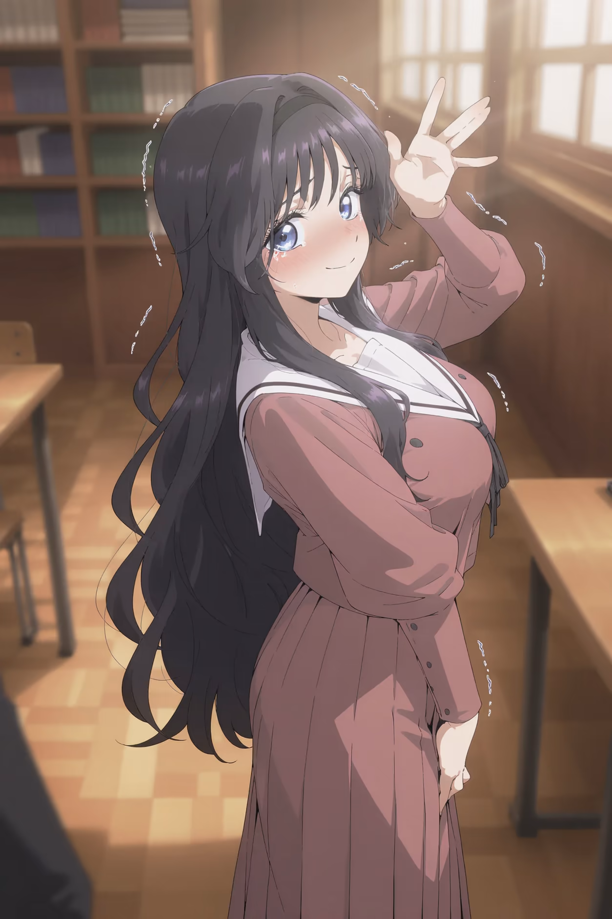 Kaoruko Waguri from The Fragrant Flower Blooms With Dignity (Kaoru Hana Wa Rin To Saku) — image 237 of 532