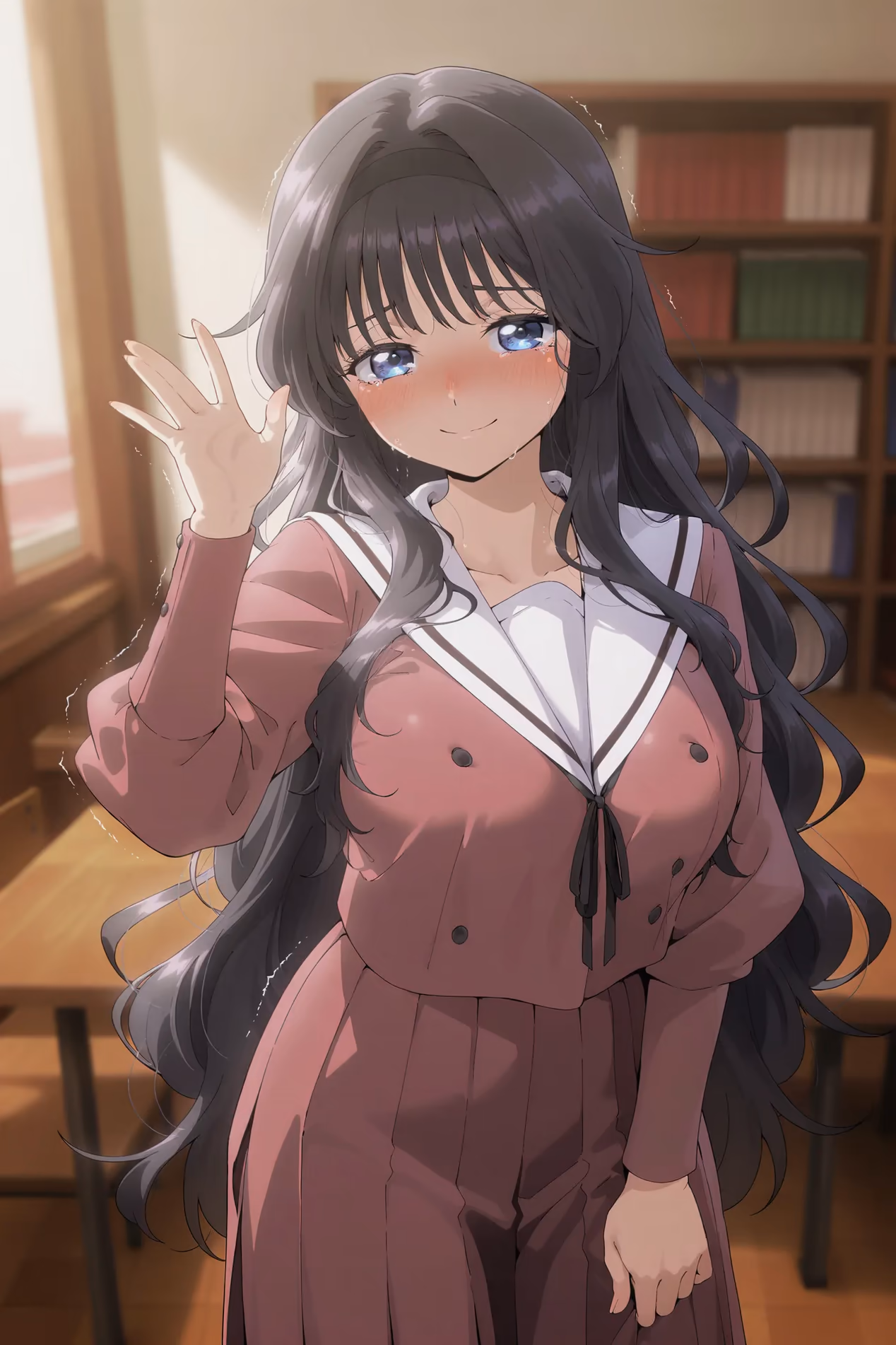 Kaoruko Waguri from The Fragrant Flower Blooms With Dignity (Kaoru Hana Wa Rin To Saku) — image 238 of 532