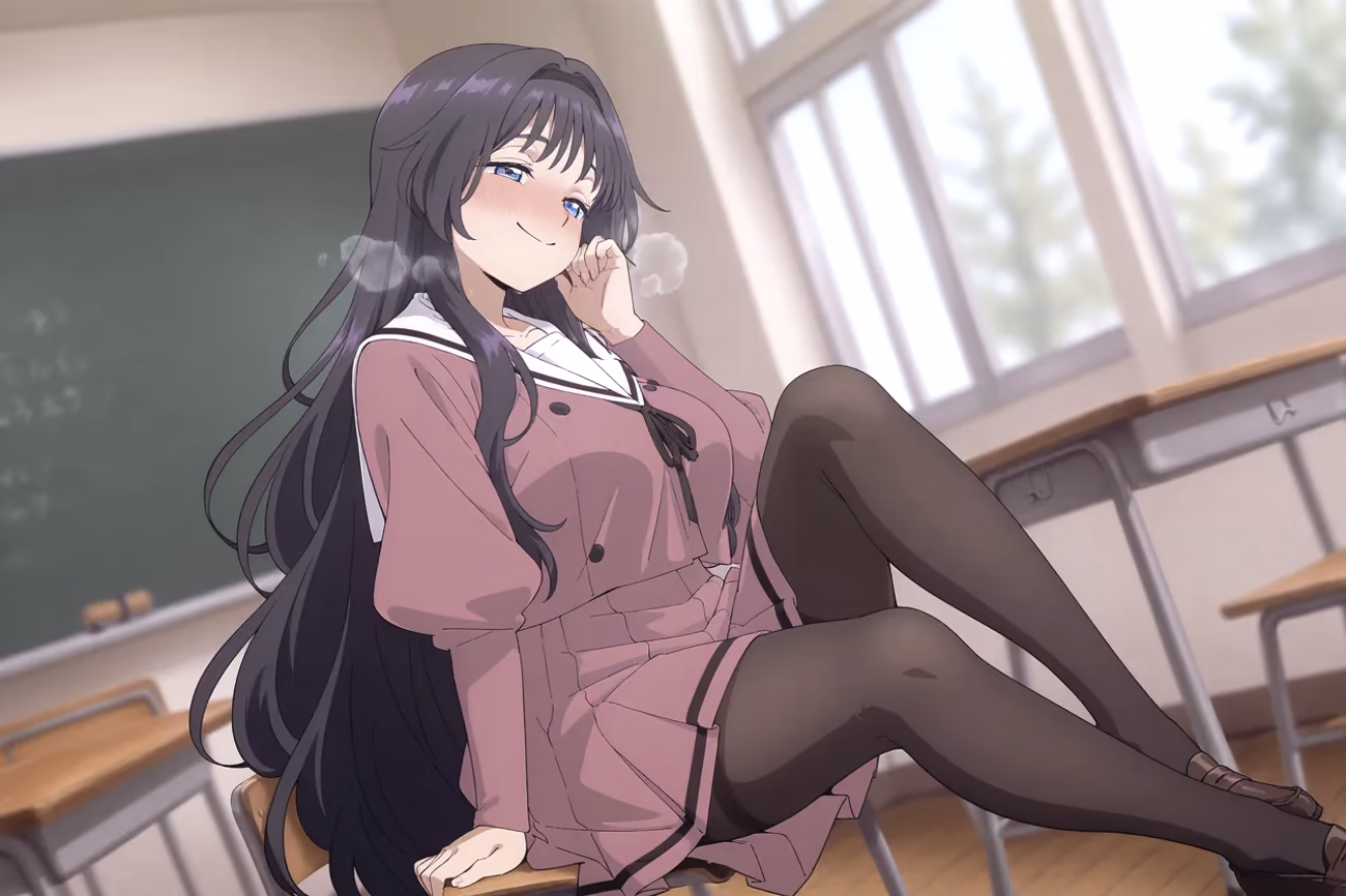 Kaoruko Waguri from The Fragrant Flower Blooms With Dignity (Kaoru Hana Wa Rin To Saku) — image 13 of 290