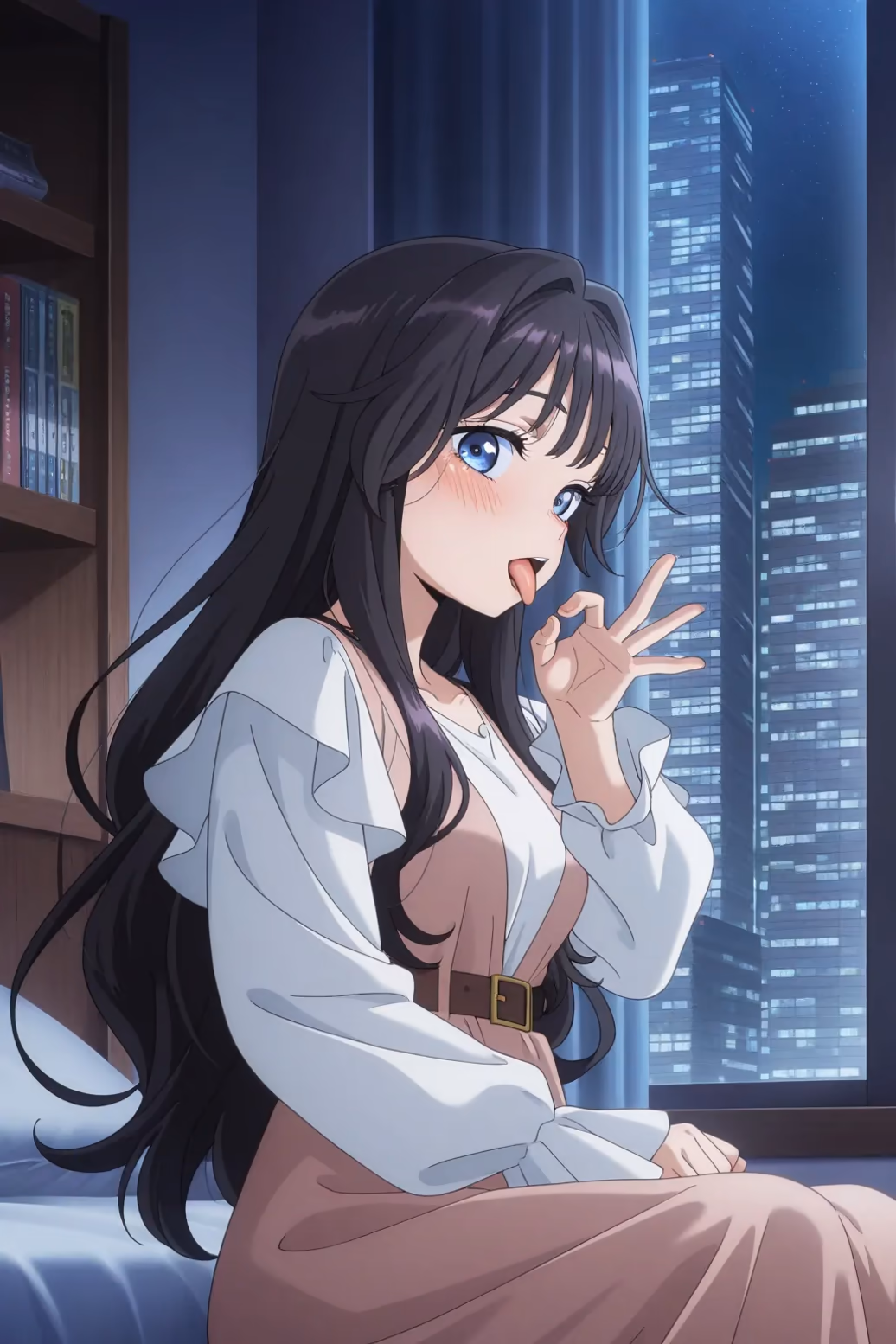 Kaoruko Waguri from The Fragrant Flower Blooms With Dignity (Kaoru Hana Wa Rin To Saku) — image 44 of 584