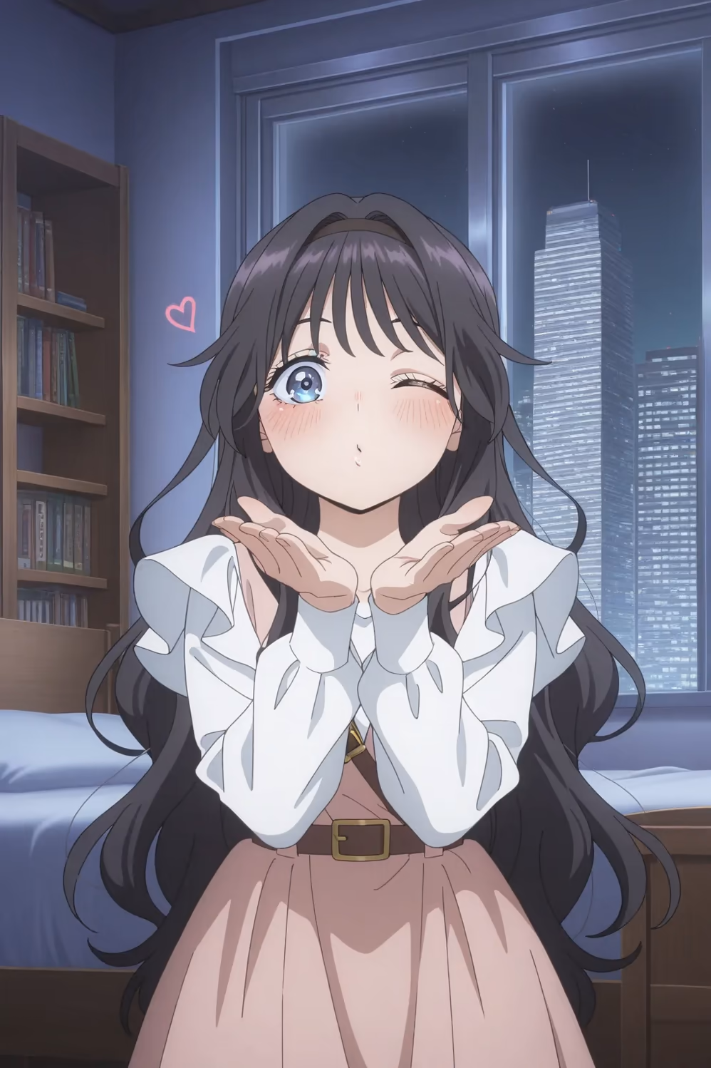 Kaoruko Waguri from The Fragrant Flower Blooms With Dignity (Kaoru Hana Wa Rin To Saku) — image 45 of 584