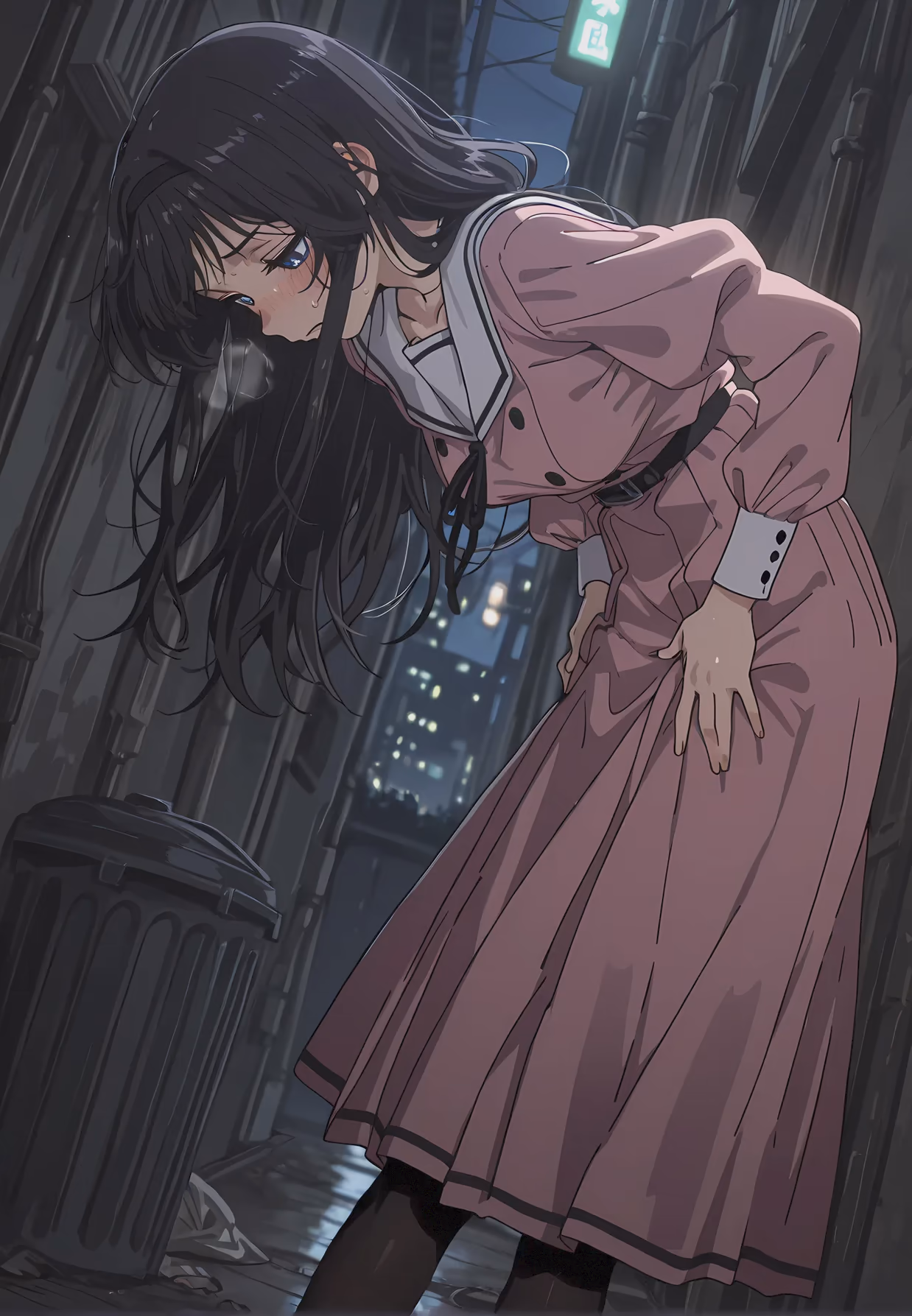 Kaoruko Waguri from The Fragrant Flower Blooms With Dignity (Kaoru Hana Wa Rin To Saku) — image 163 of 318