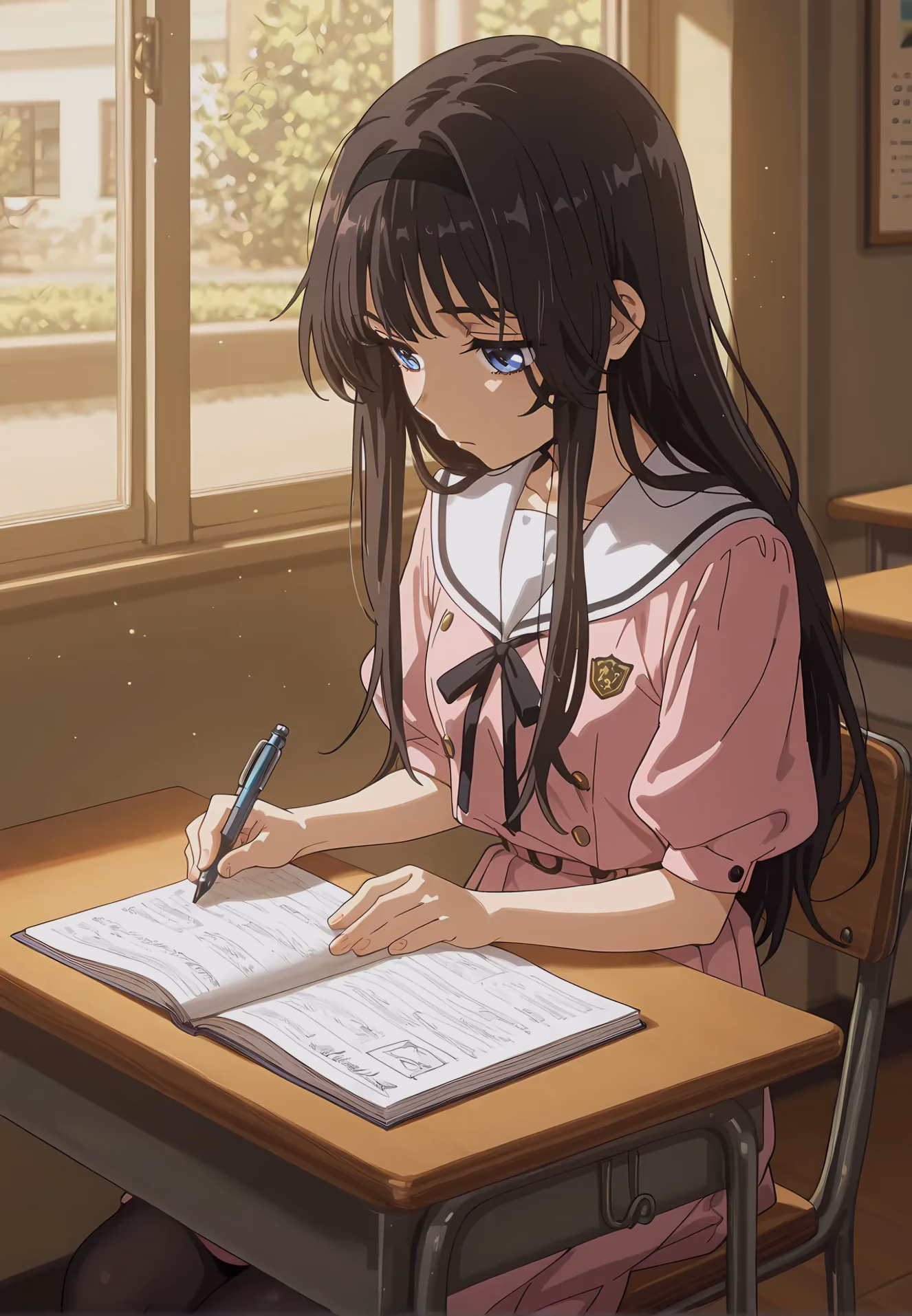 Kaoruko Waguri from The Fragrant Flower Blooms With Dignity (Kaoru Hana Wa Rin To Saku) — image 262 of 318