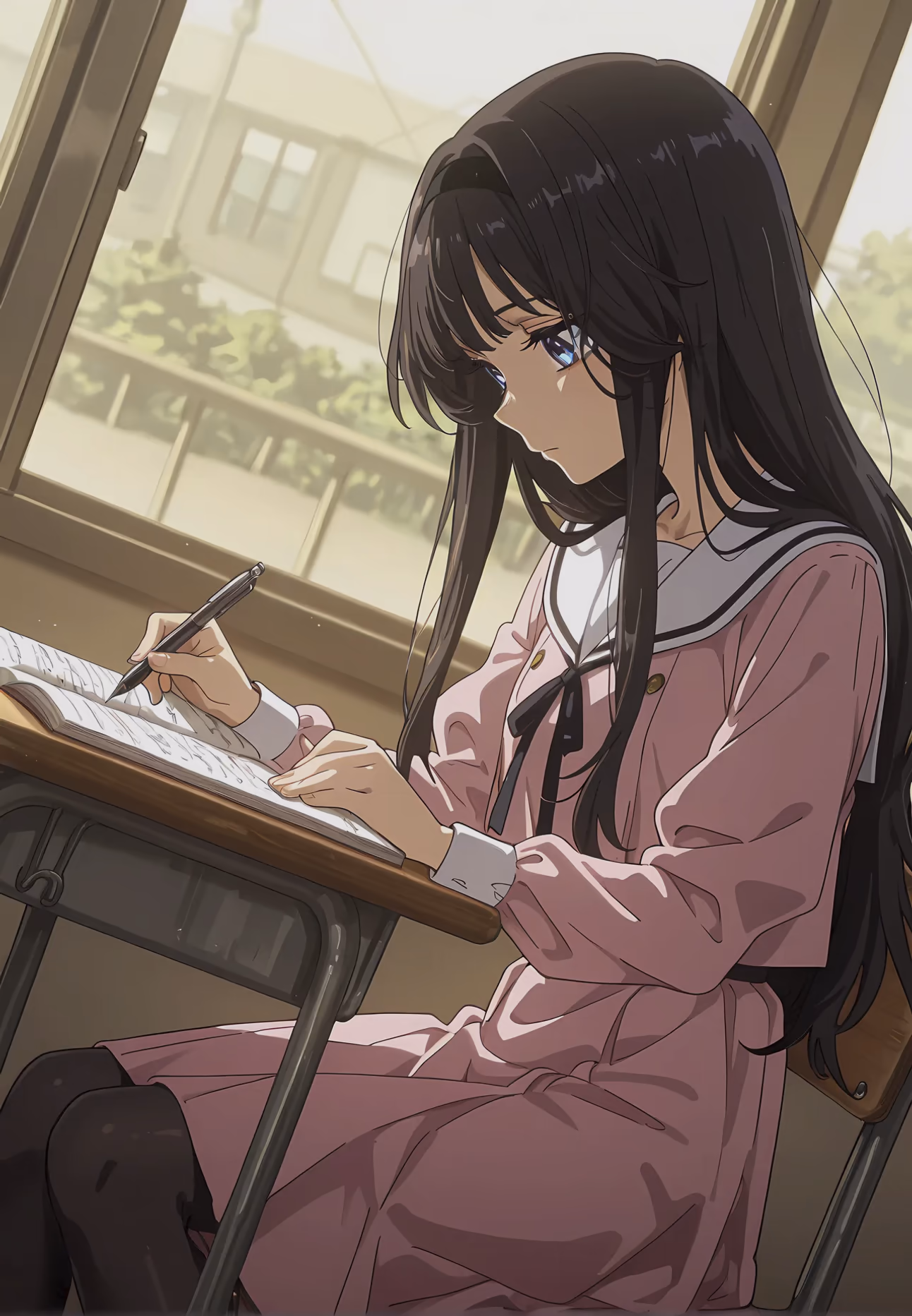 Kaoruko Waguri from The Fragrant Flower Blooms With Dignity (Kaoru Hana Wa Rin To Saku) — image 263 of 318