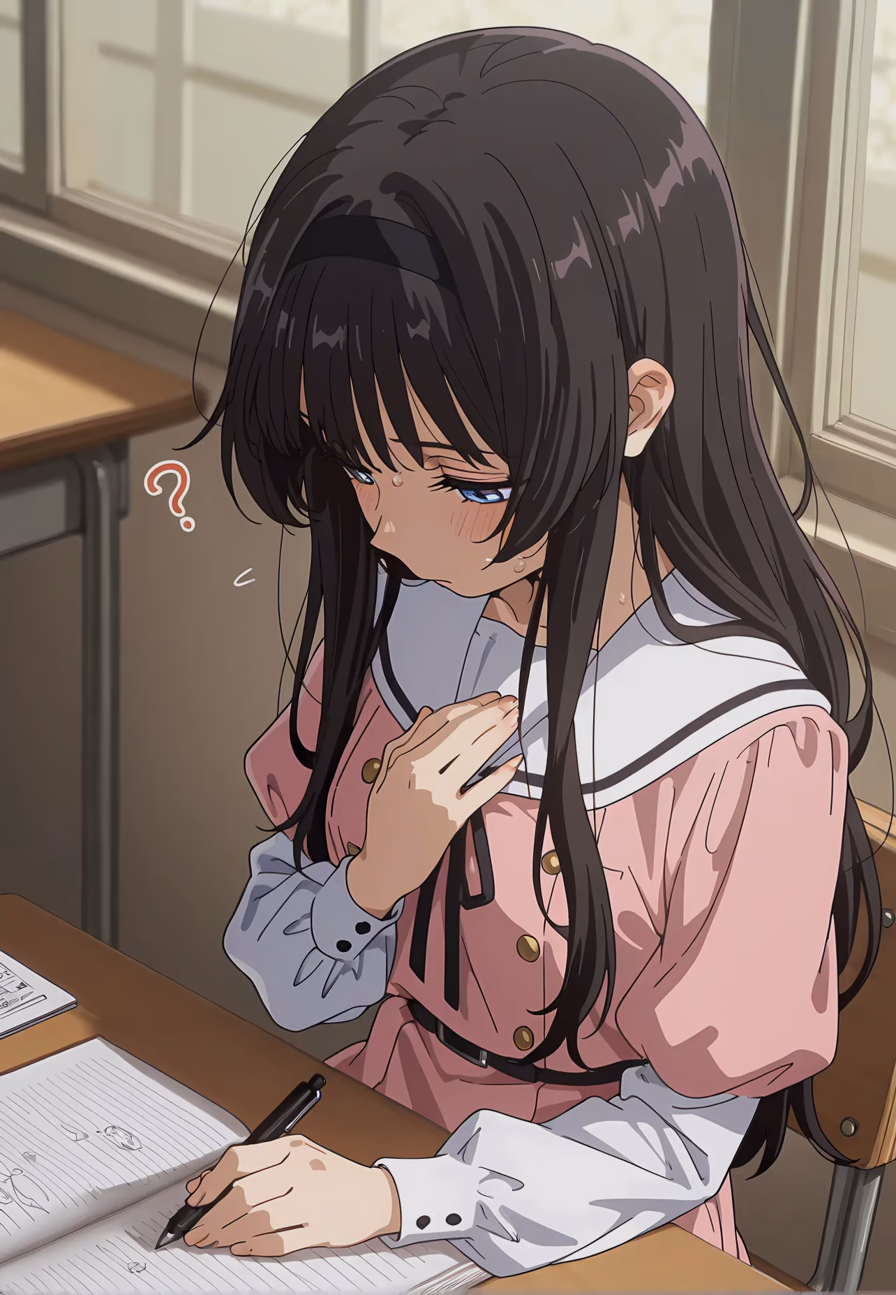 Kaoruko Waguri from The Fragrant Flower Blooms With Dignity (Kaoru Hana Wa Rin To Saku) — image 264 of 318