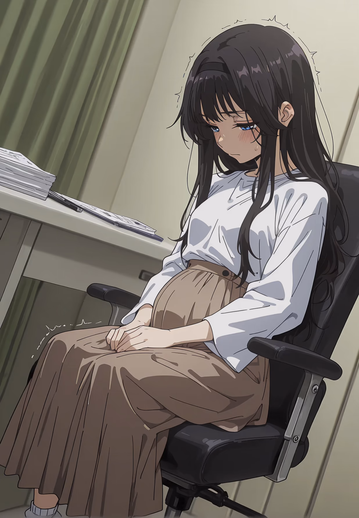 Kaoruko Waguri from The Fragrant Flower Blooms With Dignity (Kaoru Hana Wa Rin To Saku) — image 276 of 318