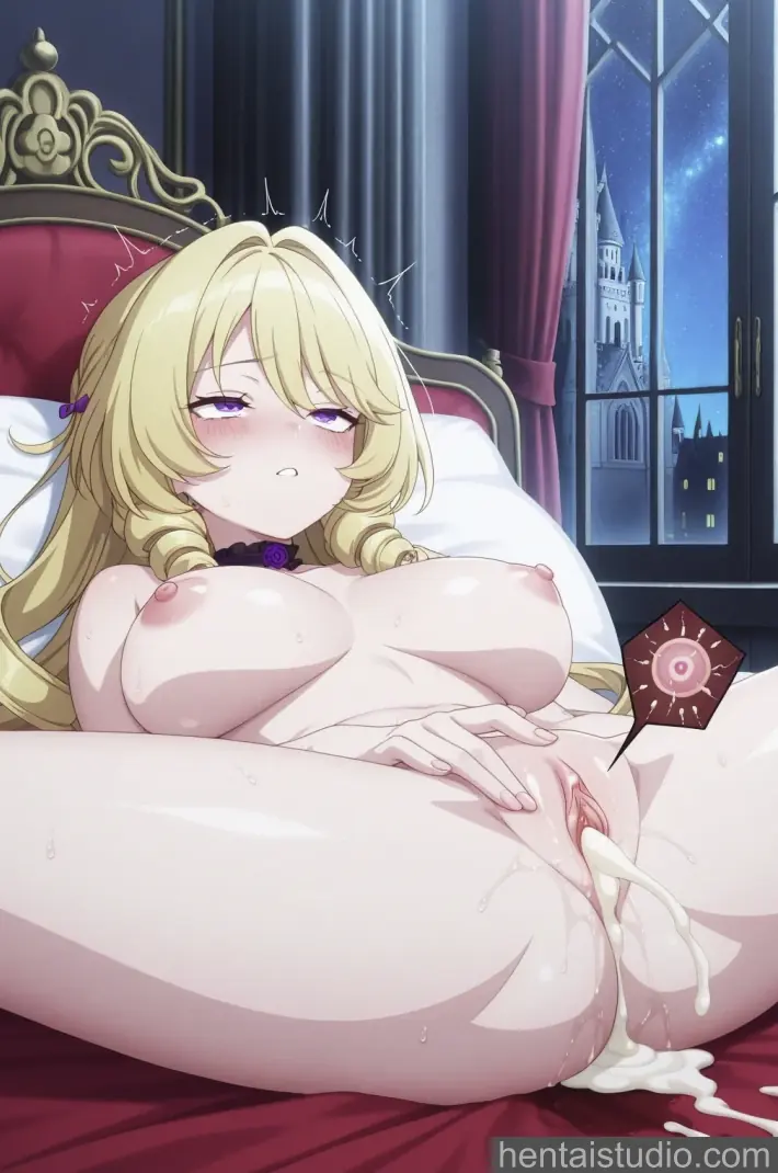 Karen Helvetius from The Vexations Of A Shut In Vampire Princess hentai art 190 of 200