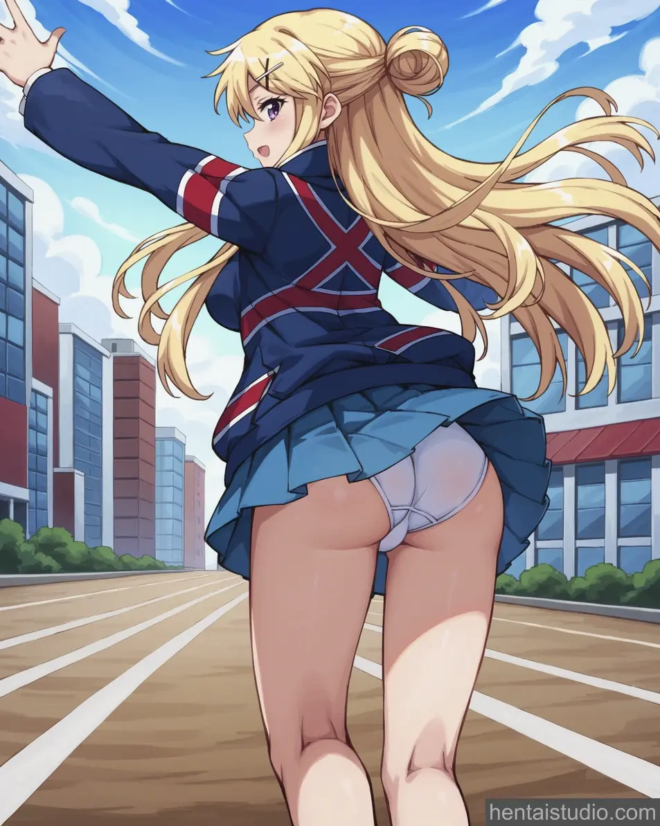 Karen Kujou from Kinmoza hentai art 4 of 9