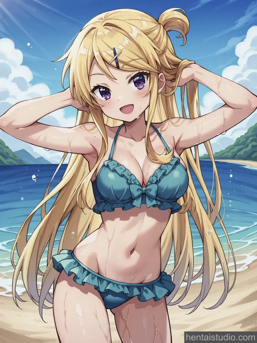 Karen Kujou from Kinmoza hentai art 5 of 9