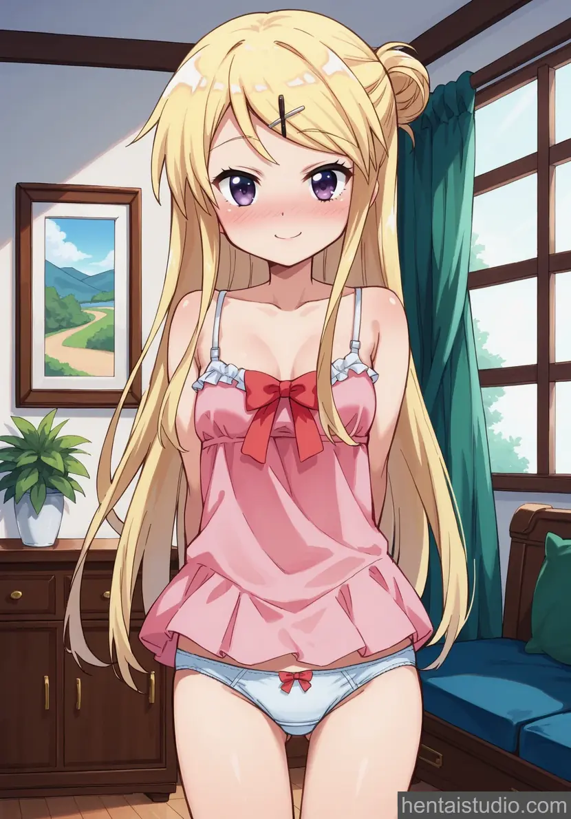 Karen Kujou from Kinmoza hentai art 7 of 9