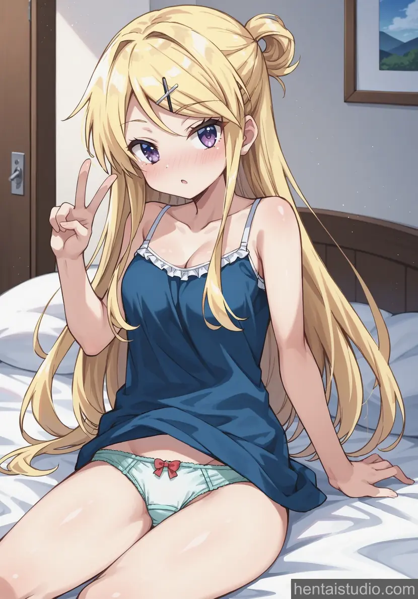 Karen Kujou from Kinmoza hentai art 8 of 9