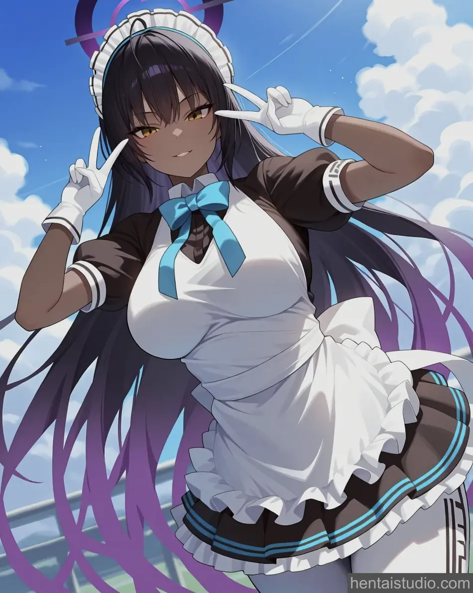 Karin Kakudate from Blue Archive hentai art 1 of 70