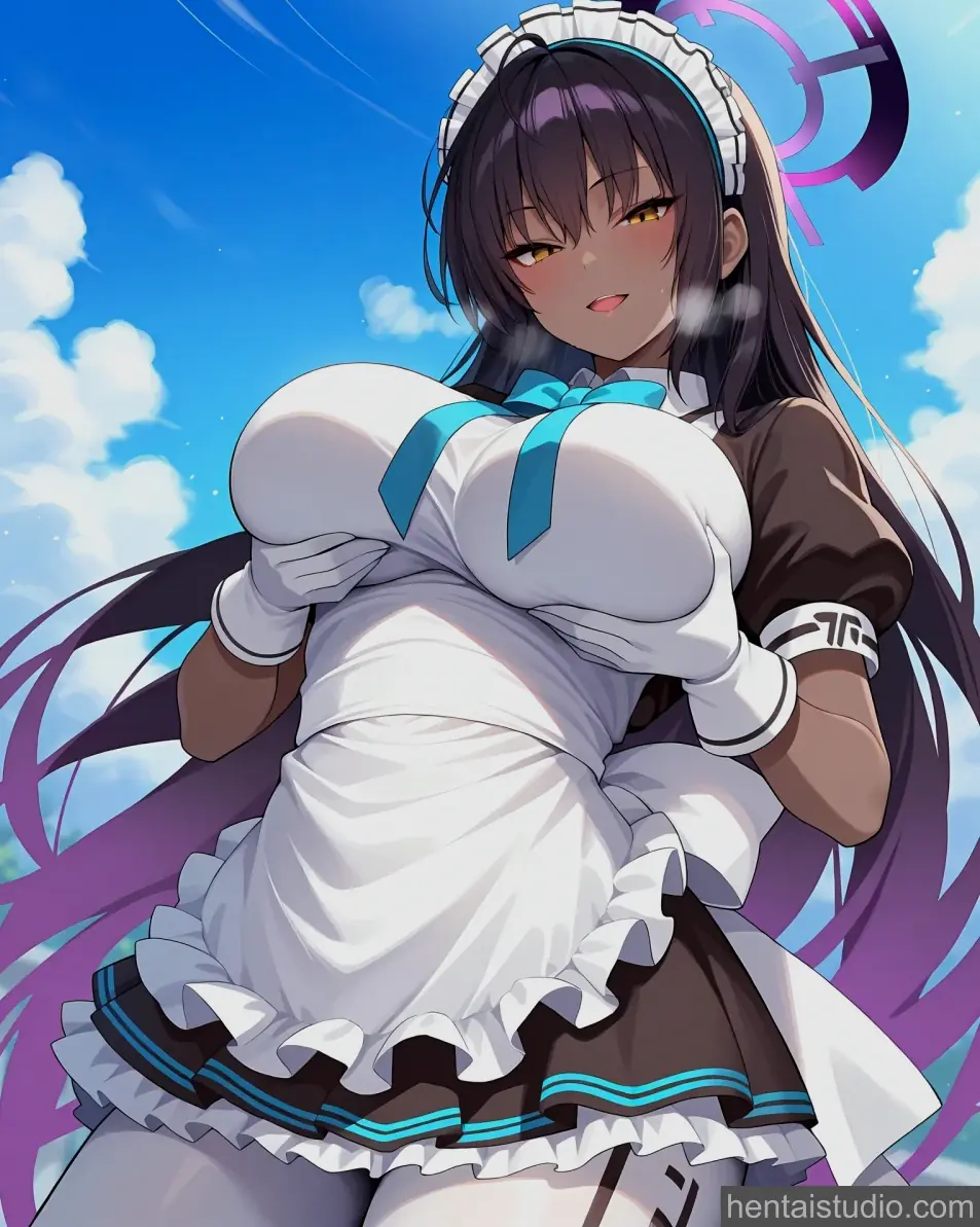 Karin Kakudate from Blue Archive hentai art 5 of 70