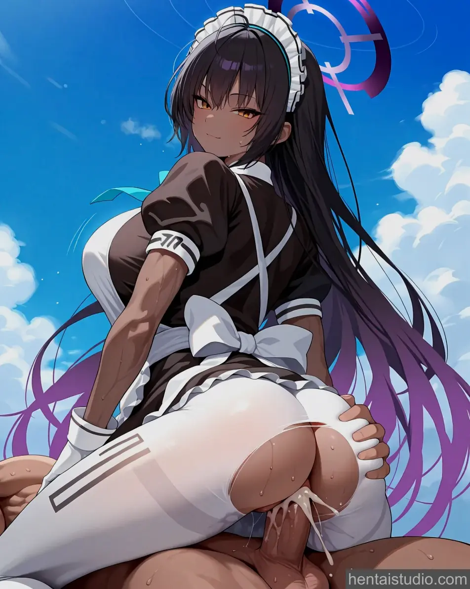 Karin Kakudate from Blue Archive hentai art 55 of 70
