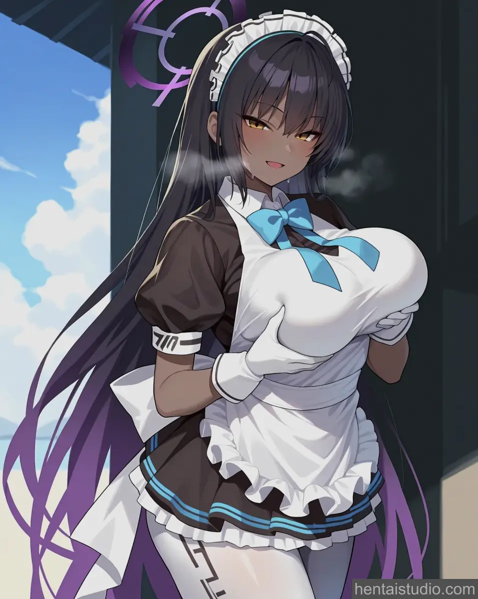 Karin Kakudate from Blue Archive hentai art 6 of 70