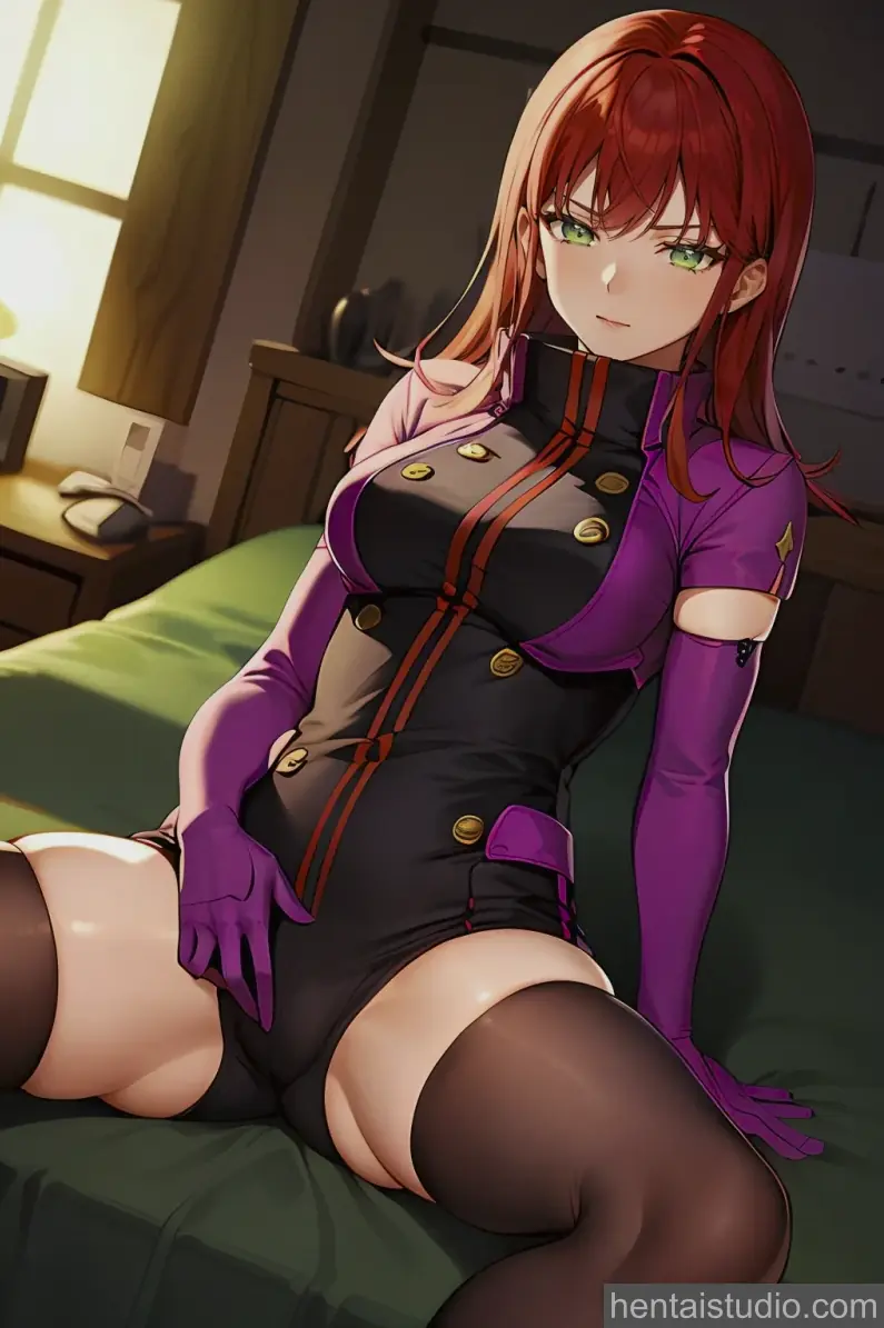 Katori Yoko | World Trigger – hentai anime character, Katori Yoko, World Trigger, Red Hair, Stockings, Big Tits, Blowjob, Anal
