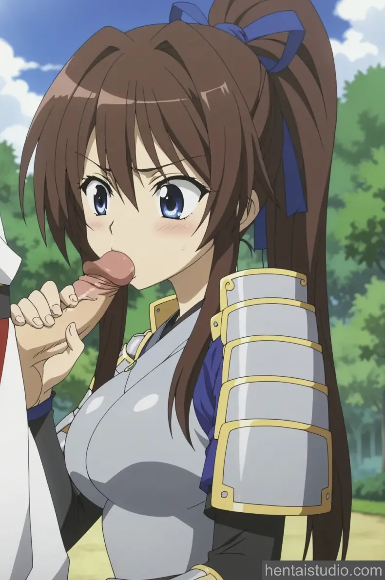 Katsuie Shibata from The Ambition Of Oda Nobuna hentai art 15 of 80