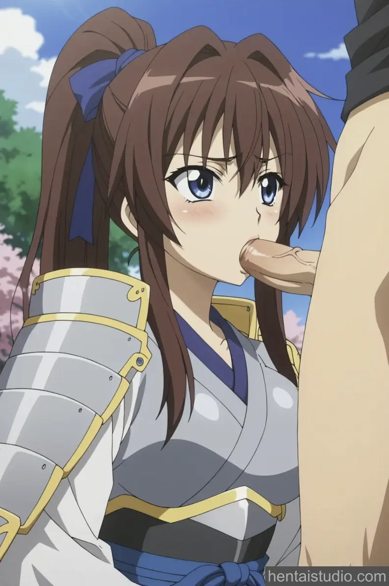 Katsuie Shibata from The Ambition Of Oda Nobuna hentai art 16 of 80