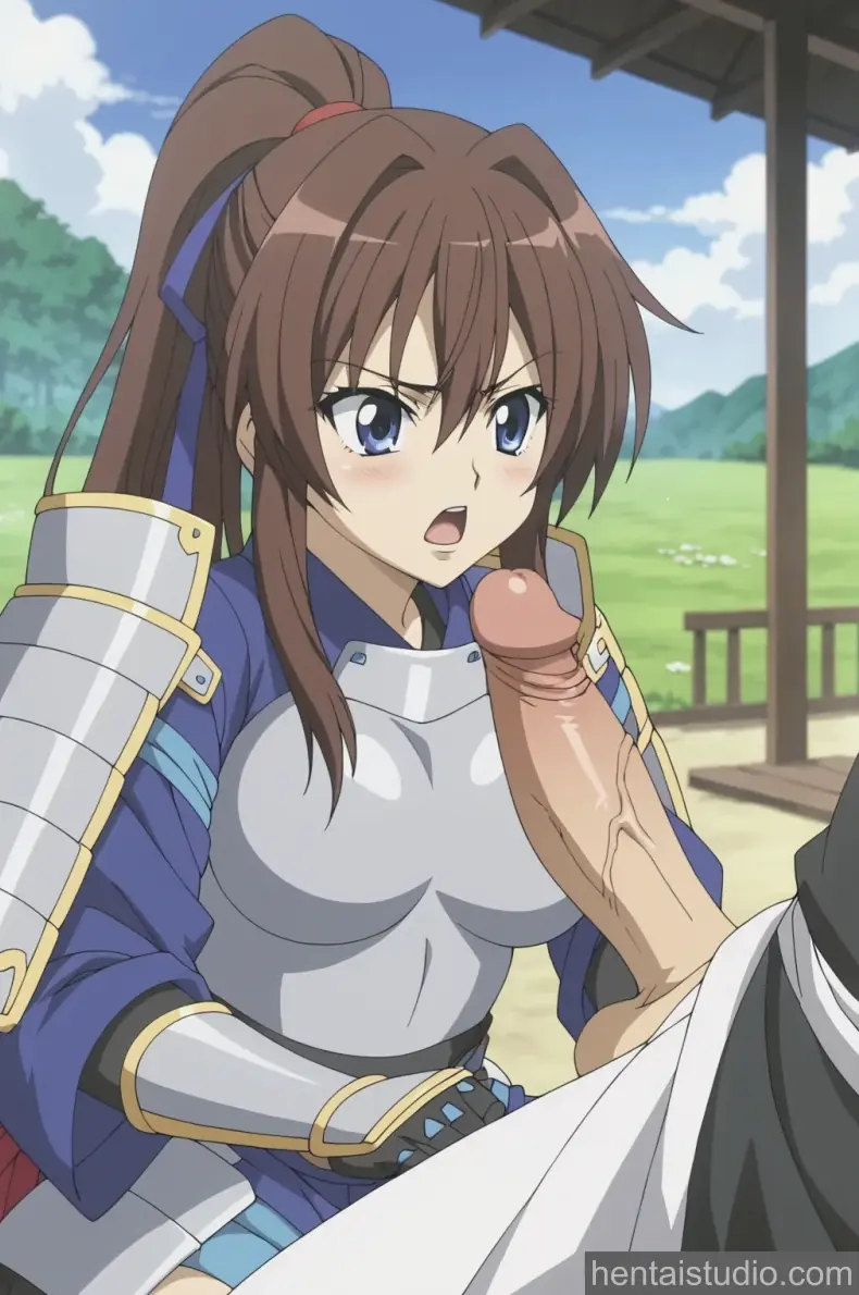 Katsuie Shibata from The Ambition Of Oda Nobuna hentai art 7 of 80