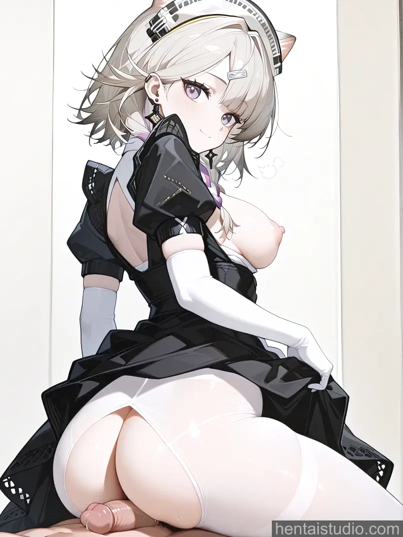 Kazemaru from Arknights hentai art 14 of 48