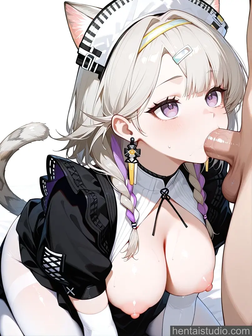 Kazemaru from Arknights hentai art 40 of 48