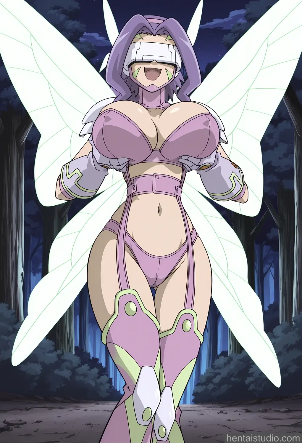 Kazemon from Digimon hentai art 2 of 20