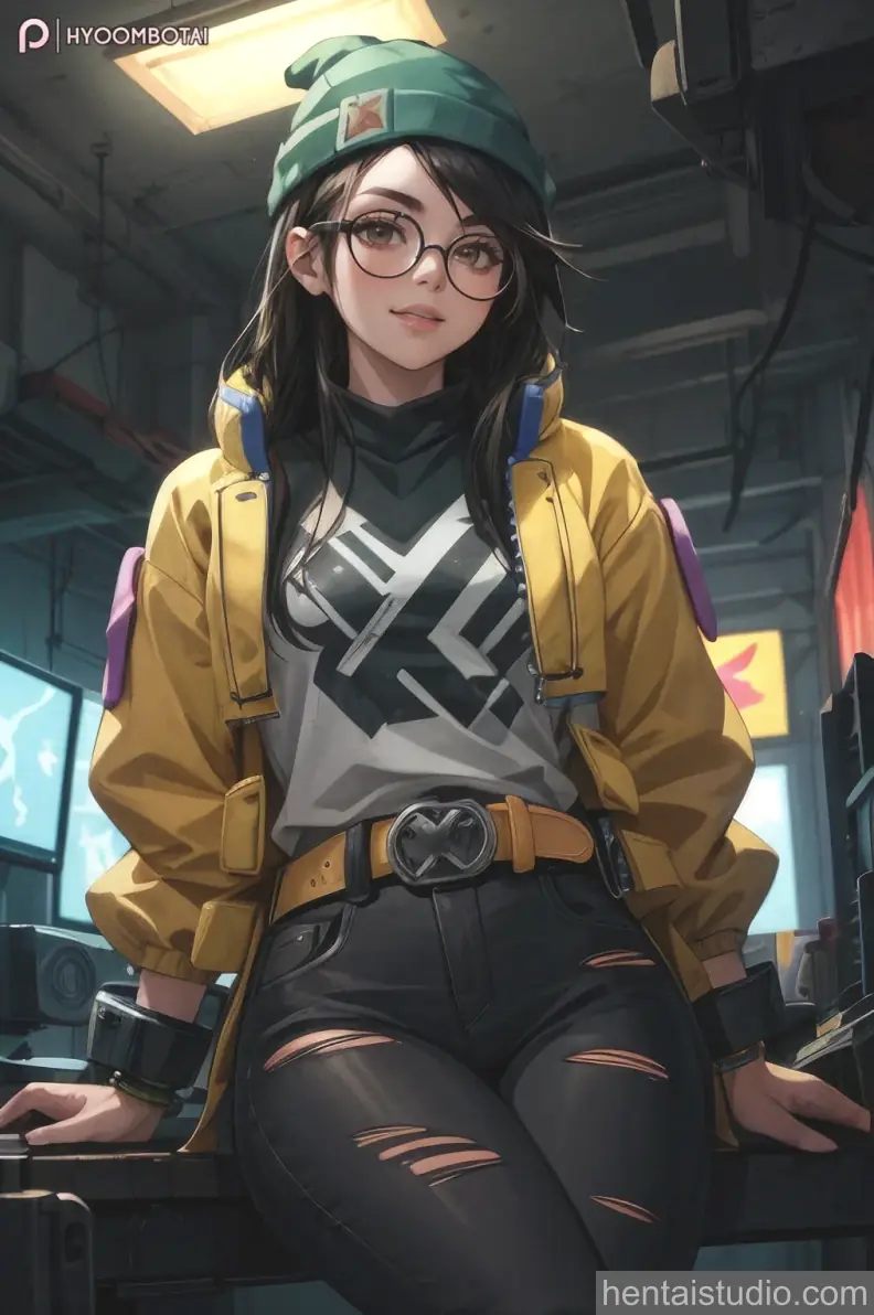 Killjoy from Valorant hentai art 18 of 37