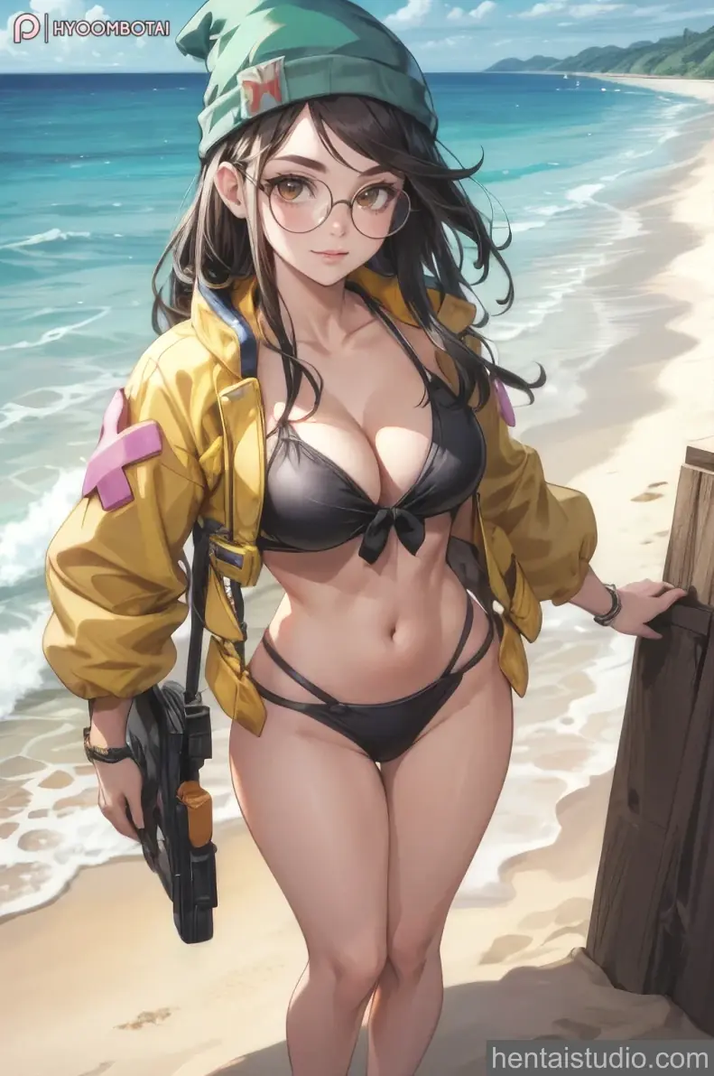 Killjoy from Valorant hentai art 35 of 37