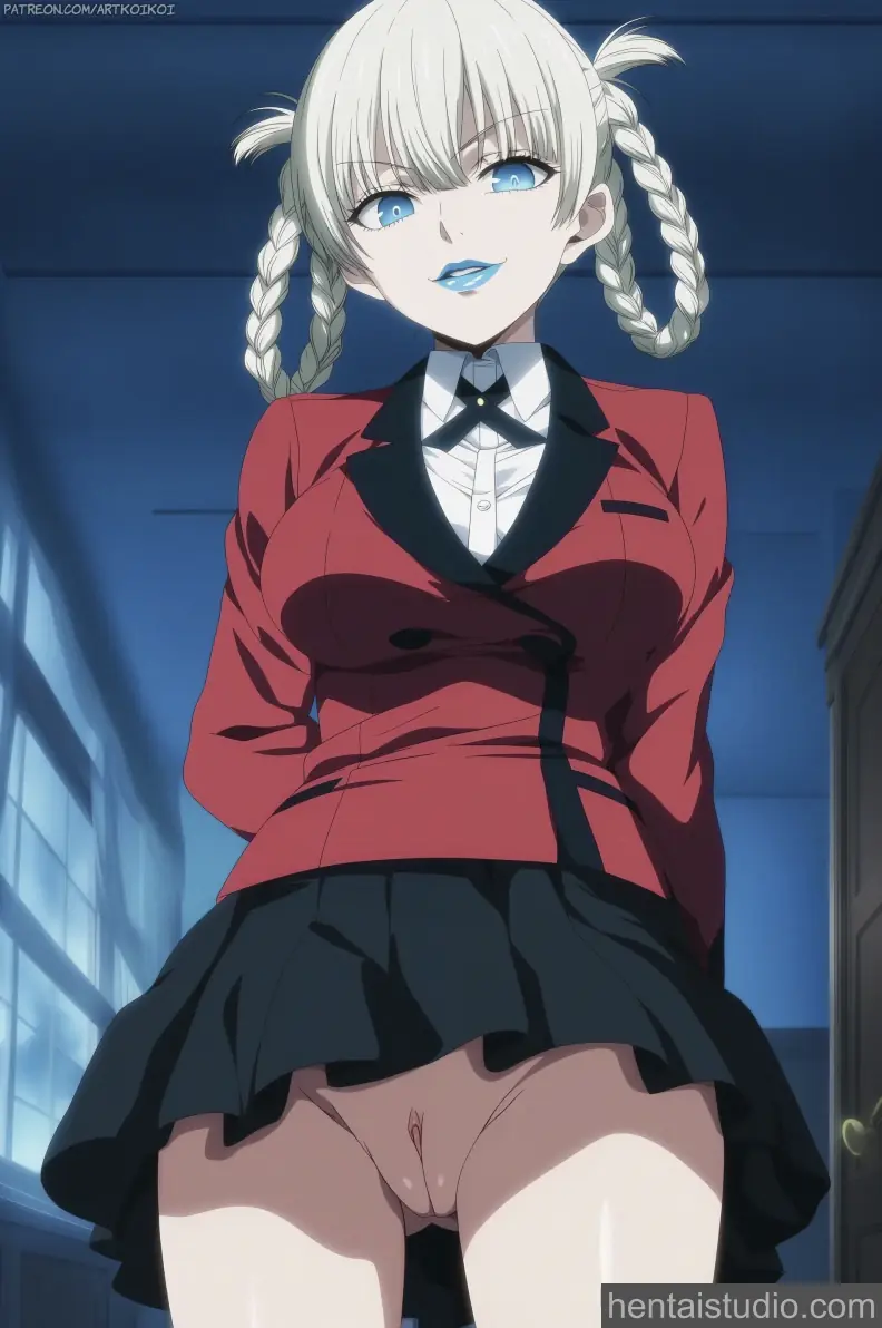 Kirari Momobami from Kakegurui hentai art 16 of 22