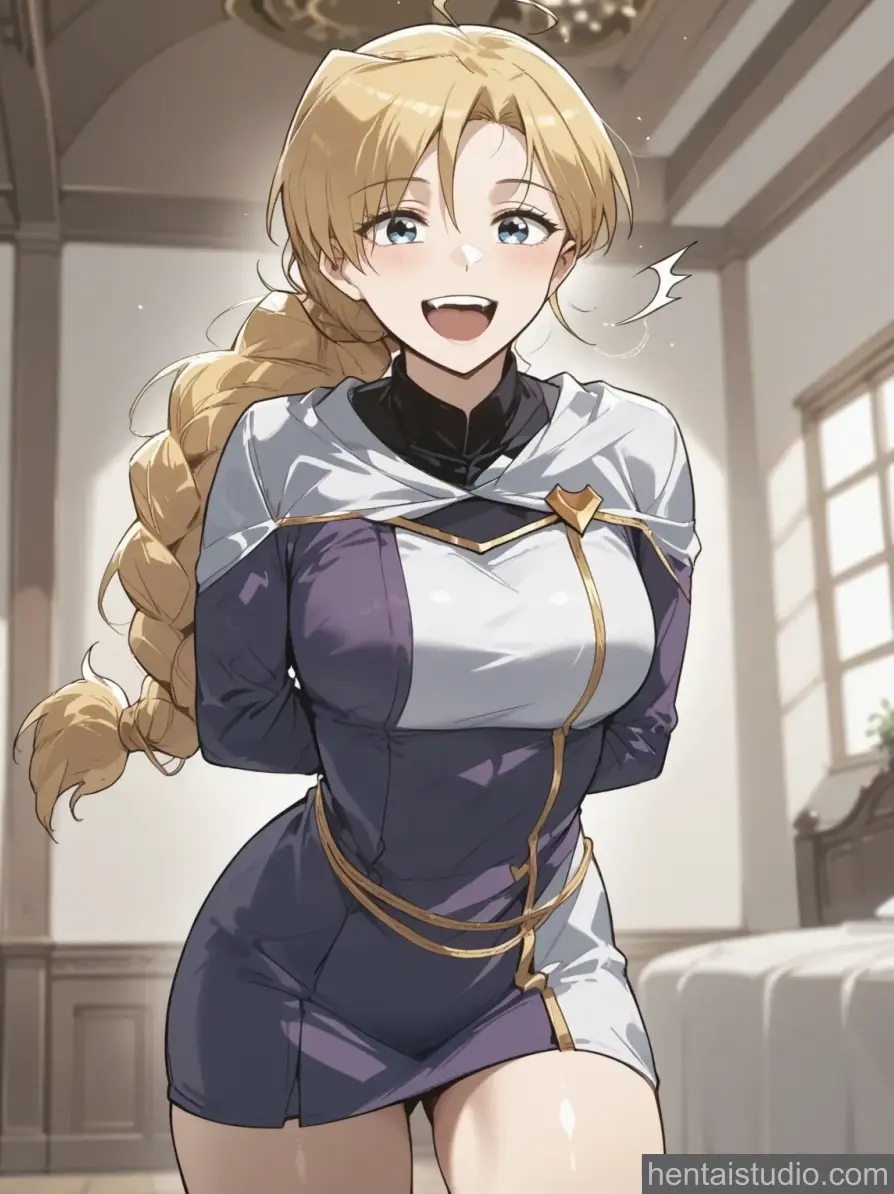 Kiril Parreira from The Lazy Lord Masters The Sword hentai art 2 of 32