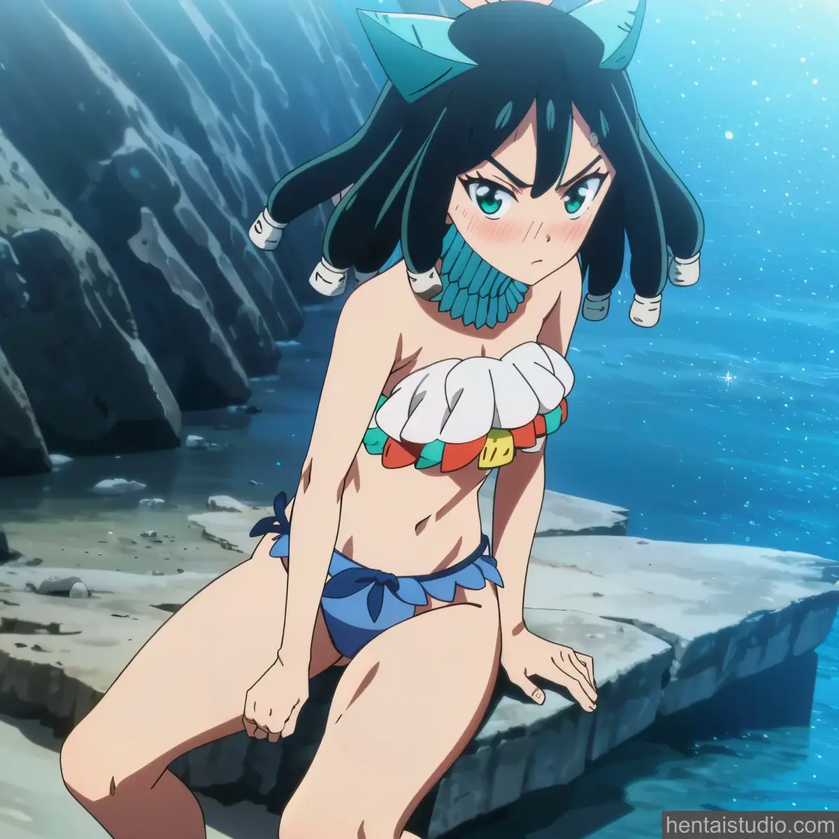 Kirisame from Dr Stone hentai art 34 of 37