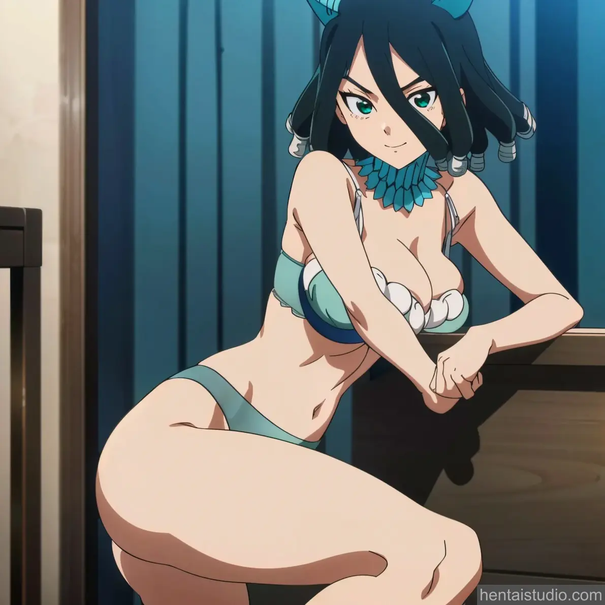 Kirisame from Dr Stone hentai art 6 of 37