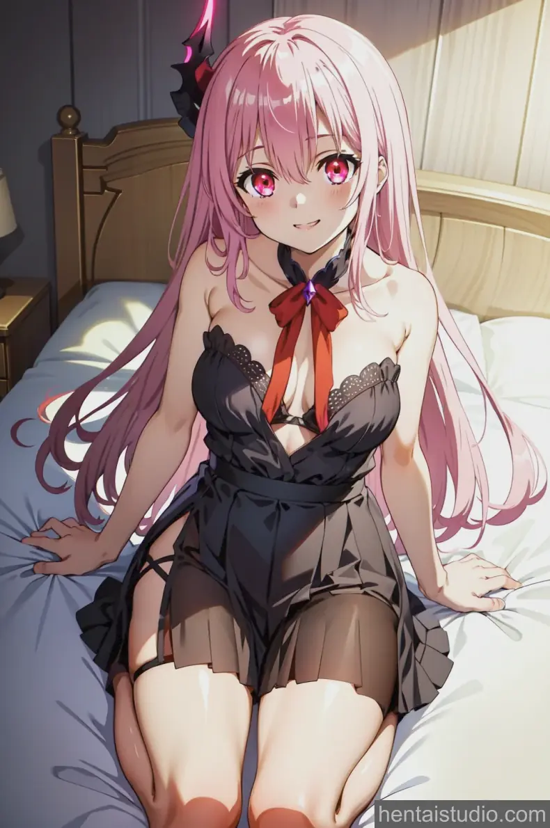 Kisara from Engage Kiss hentai art 8 of 100