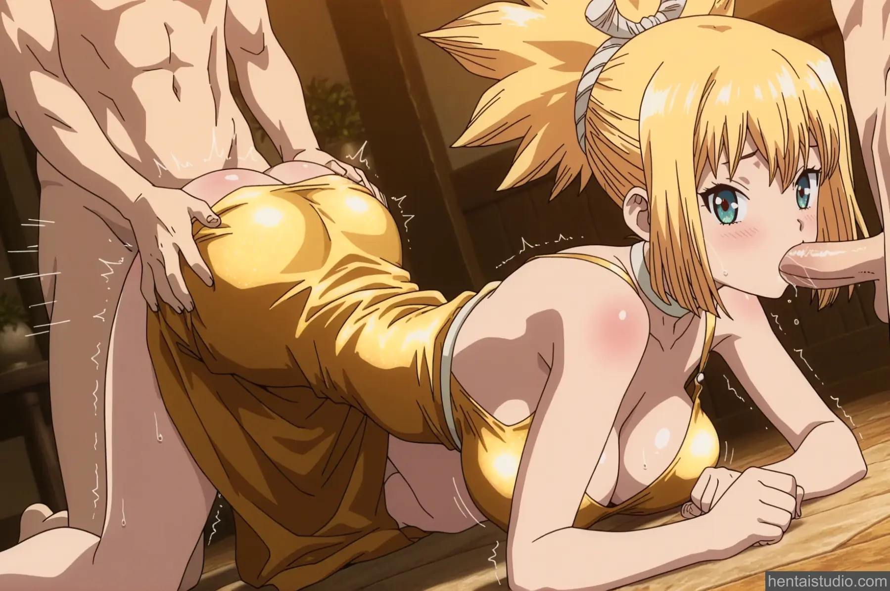 Kohaku from Dr Stone hentai art 19 of 27