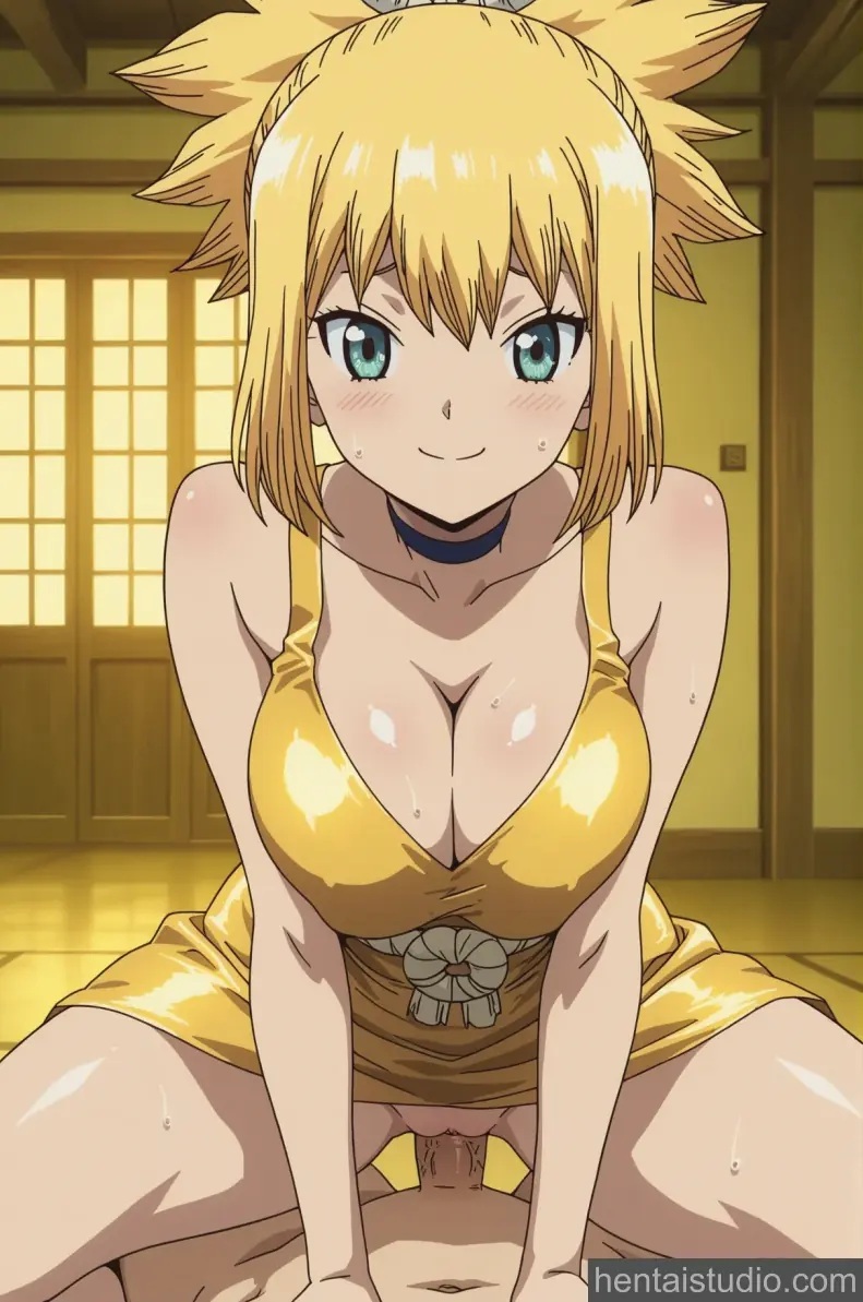 Kohaku from Dr Stone hentai art 9 of 27