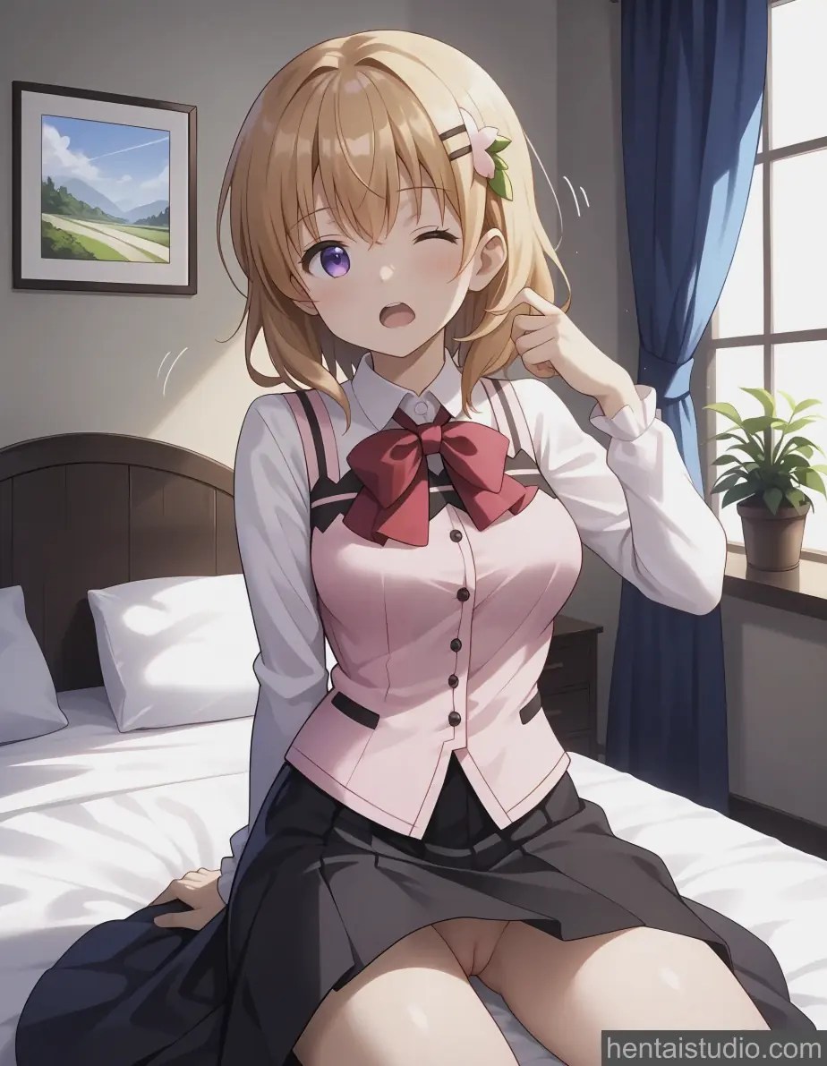 Kokoa Hoto from Is The Order A Rabbit hentai art 9 of 18