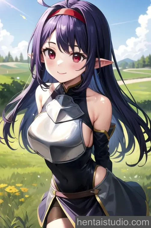Konno Yuuki from Sword Art Online hentai art 2 of 8