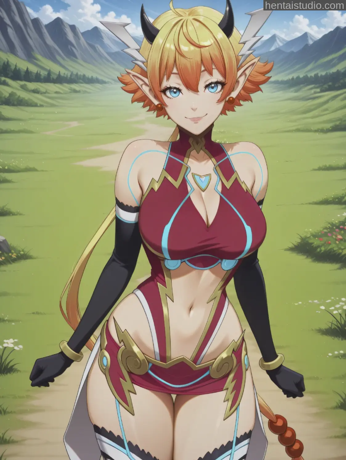 Kora from Xenoblade 2 hentai art 2 of 37